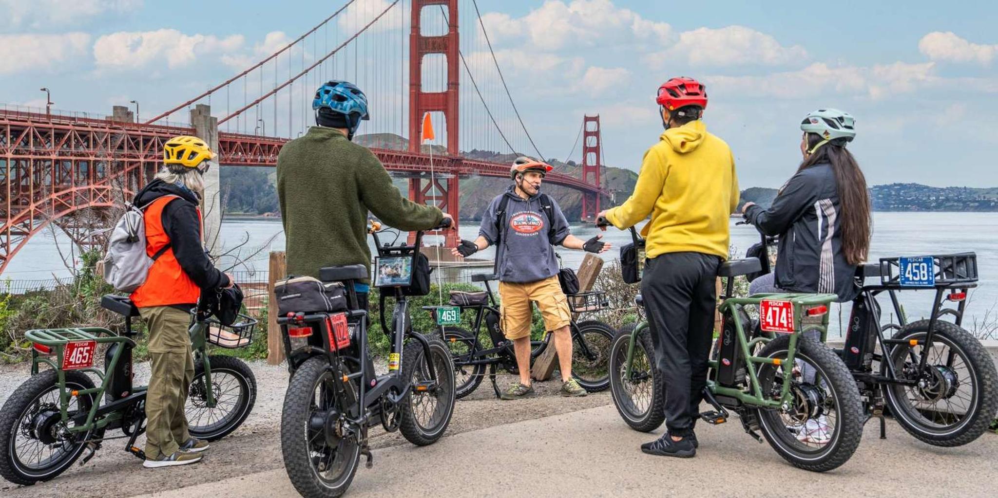 San Francisco Golden Gate Bridge Electric Bike Tour