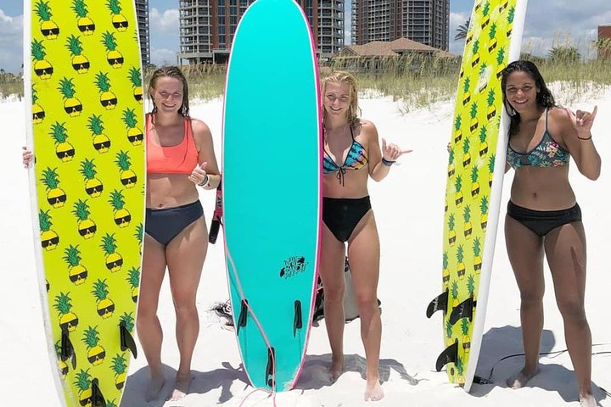 Pensacola Beach Surf Lesson