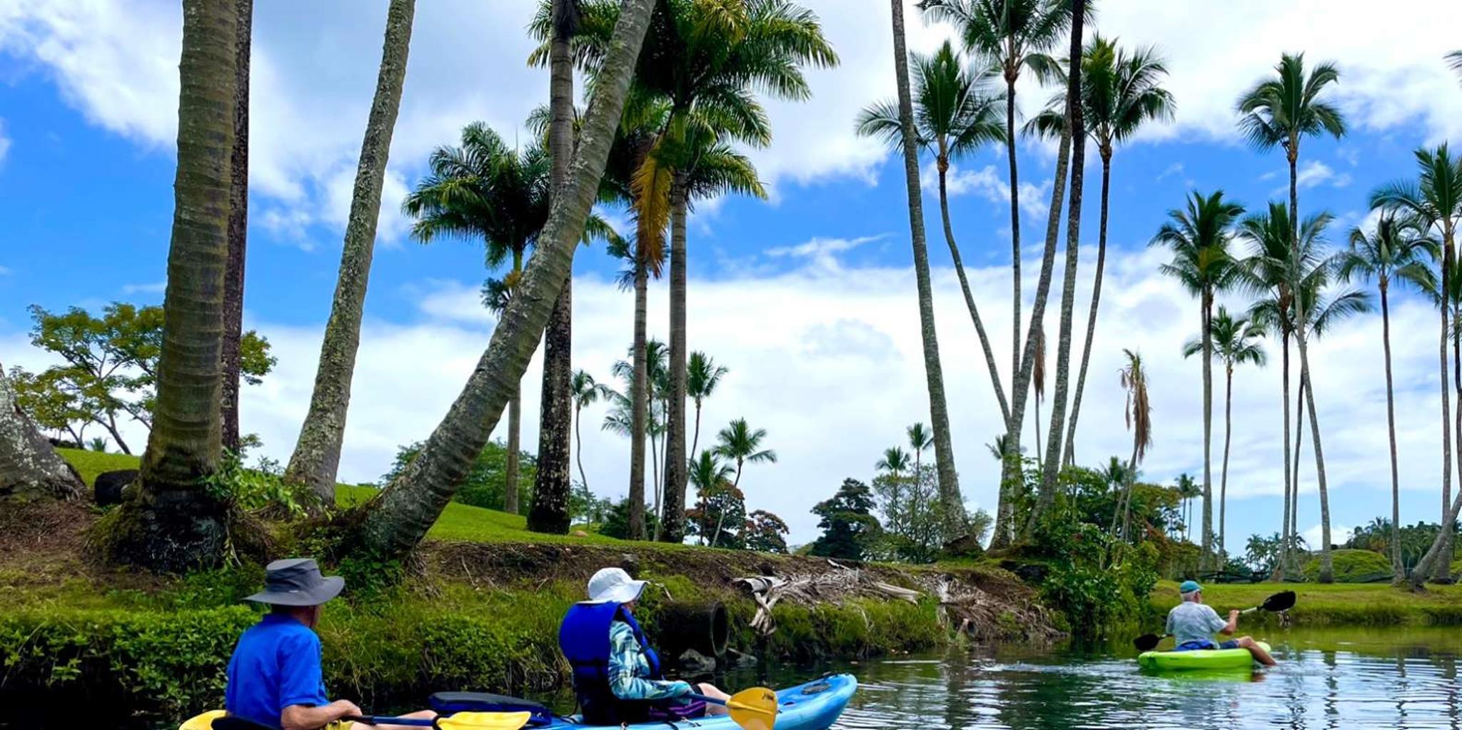 Hilo Wailoa River Kayak Tour to King Kamehameha Statue - Image 1