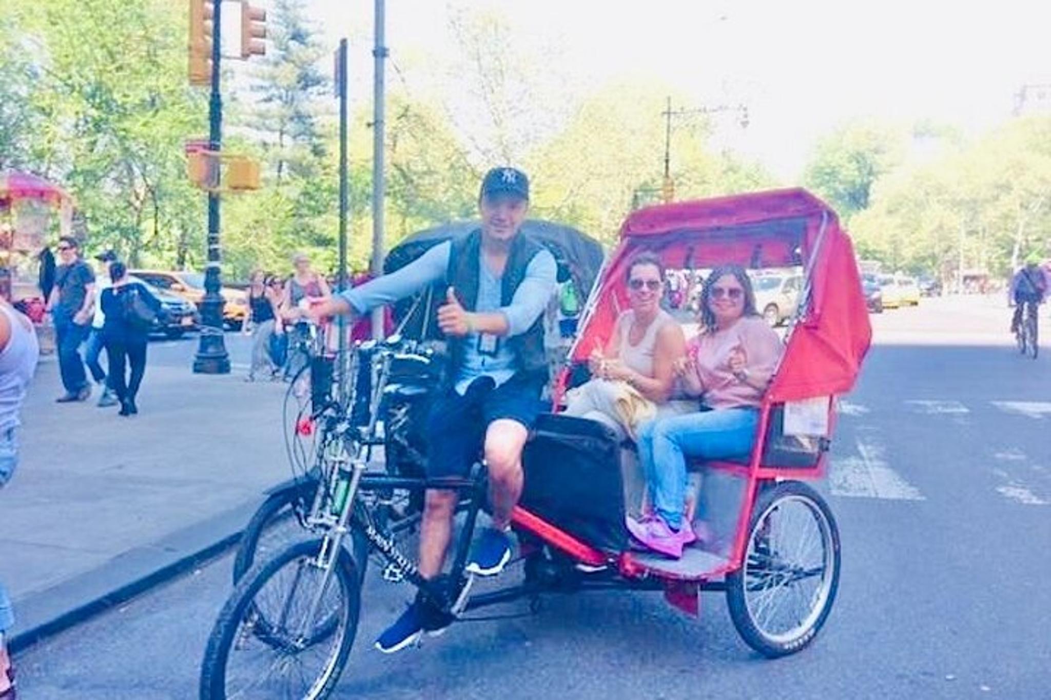 New York Central Park Pedicab Tour