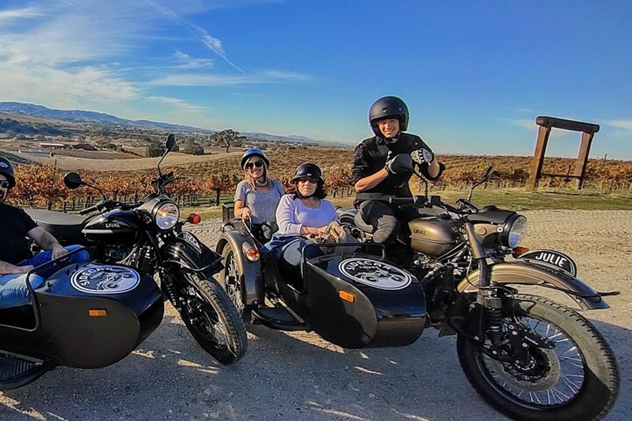 Paso Robles Sidecar Winery Tour