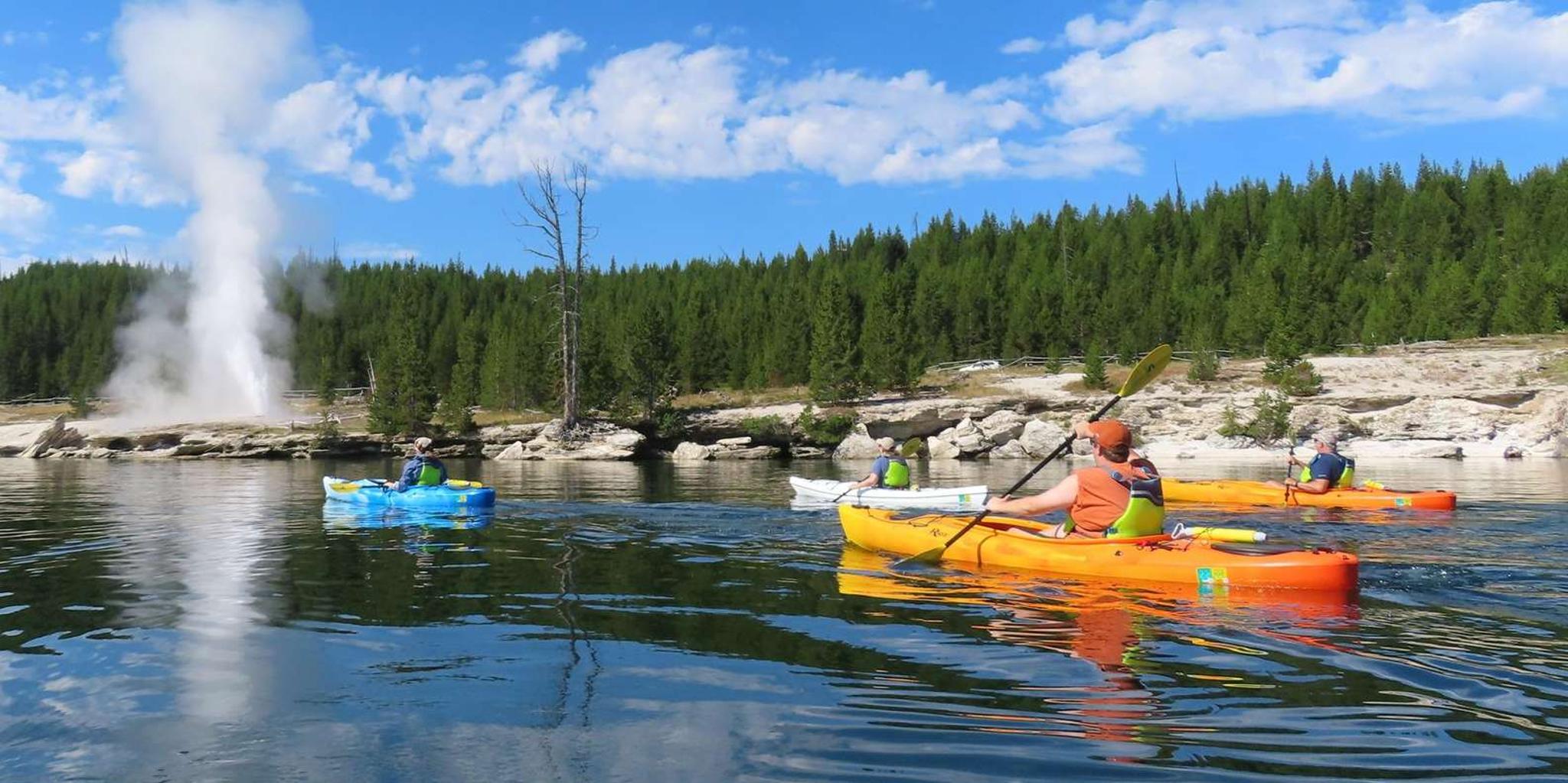 Yellowstone Wildlife and Kayak Tour