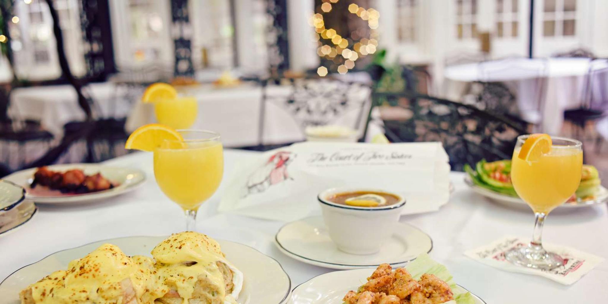 New Orleans Jazz Brunch Buffet at Court of Two Sisters