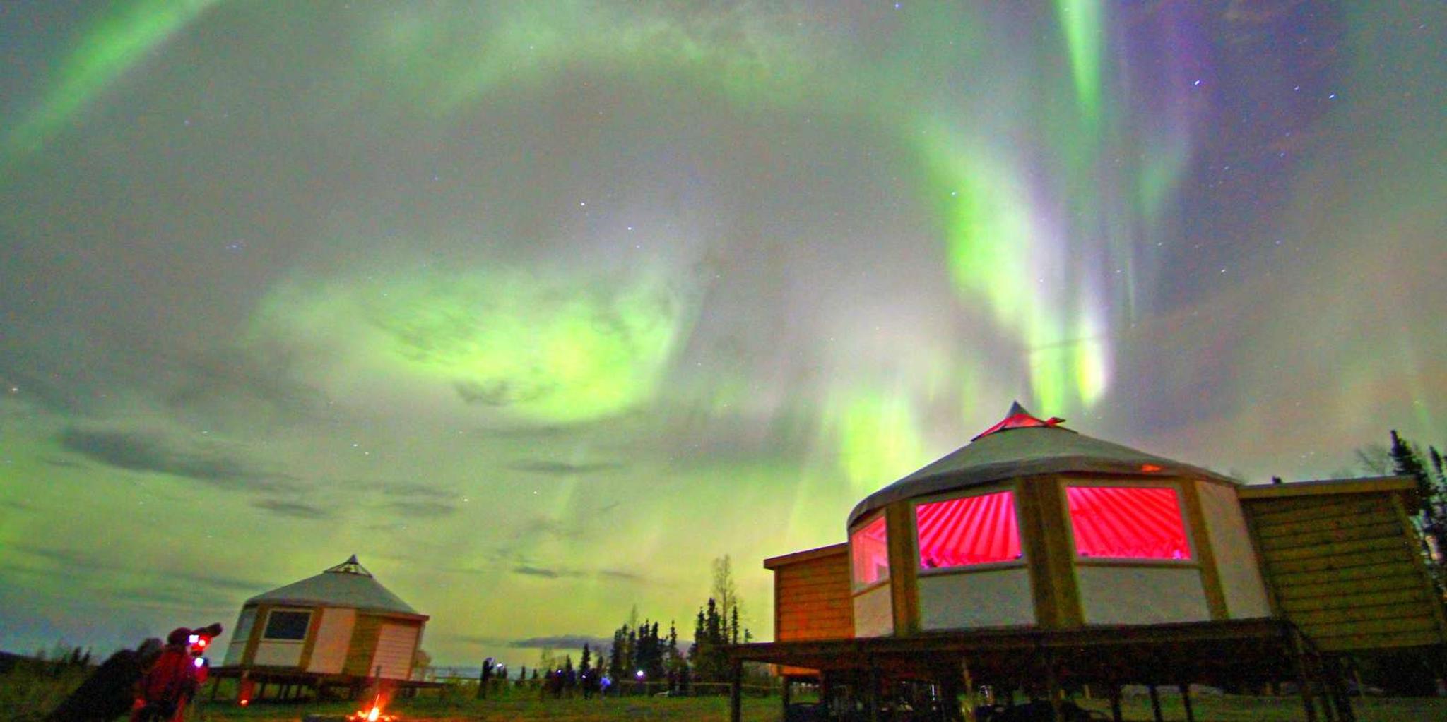 Fairbanks Northern Lights Lodge Tour