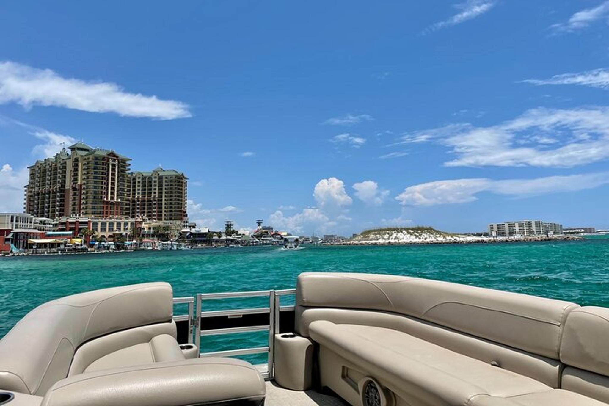 Destin Pontoon Boat Rental 4 hr - Image 2
