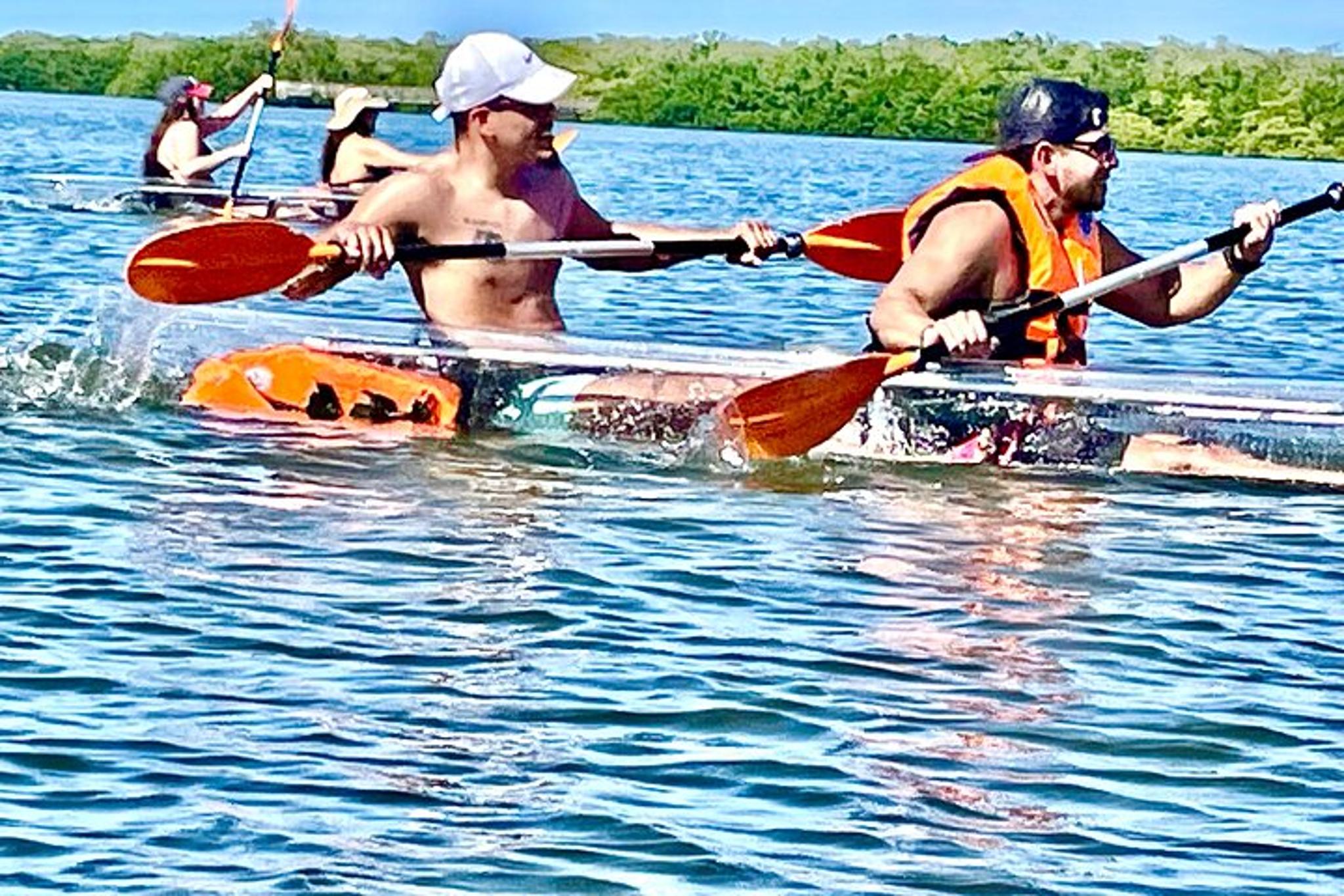 Florida Clear Kayak Tour Day and Night 90 Min - Image 5