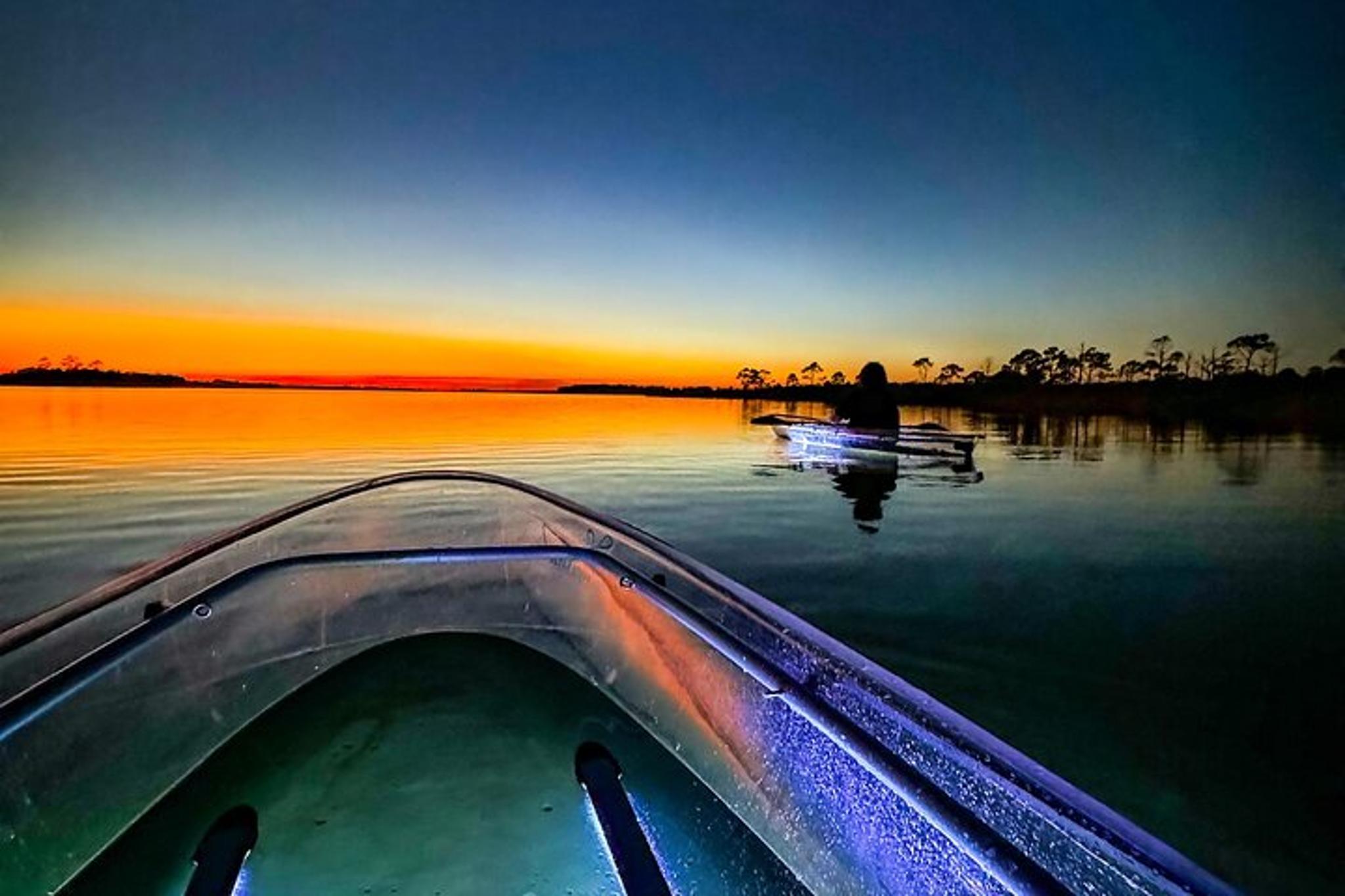 Destin Clear Kayak Tour at Sunset 90 min