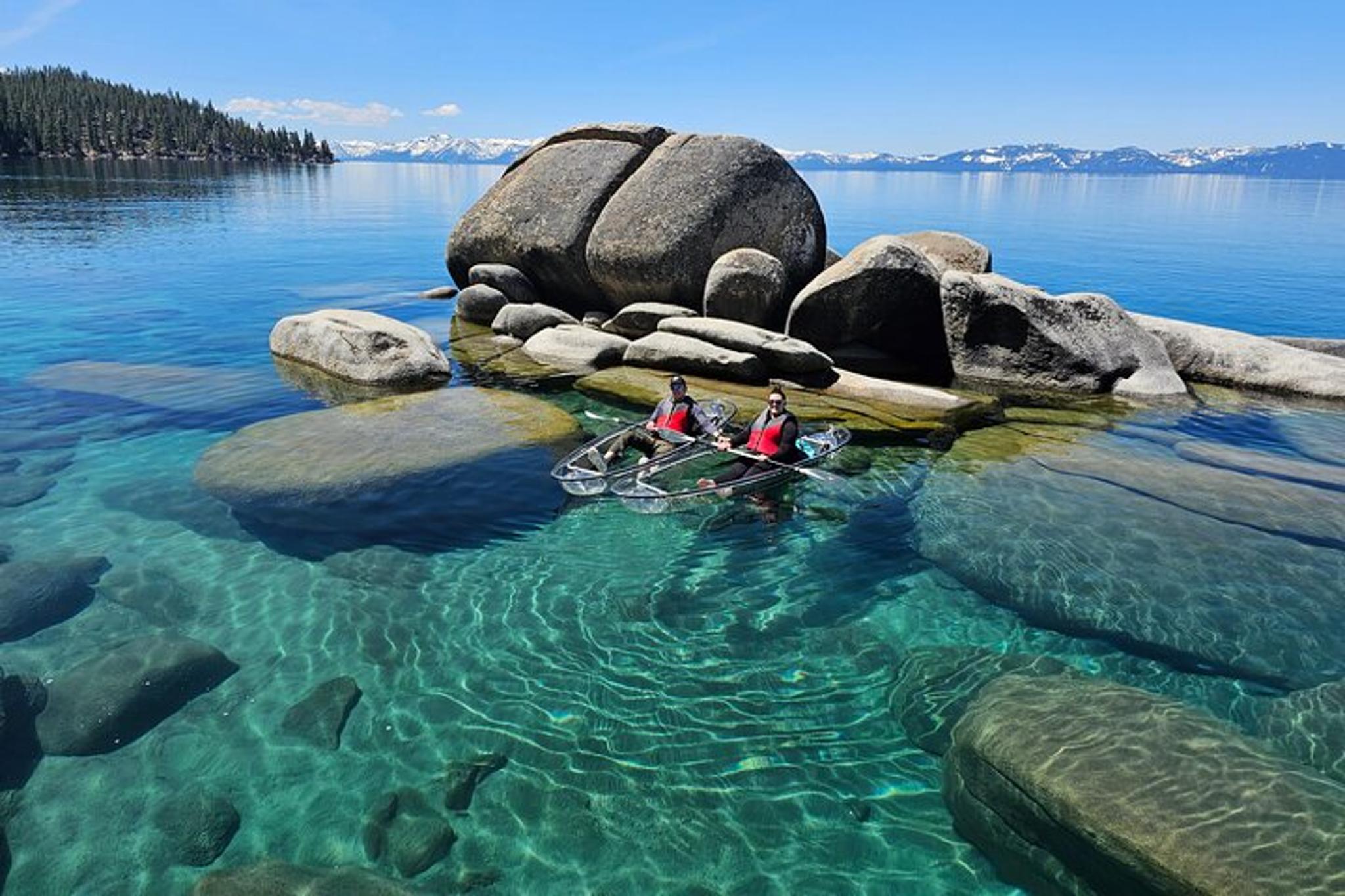 Lake Tahoe Clear Kayak Adventure