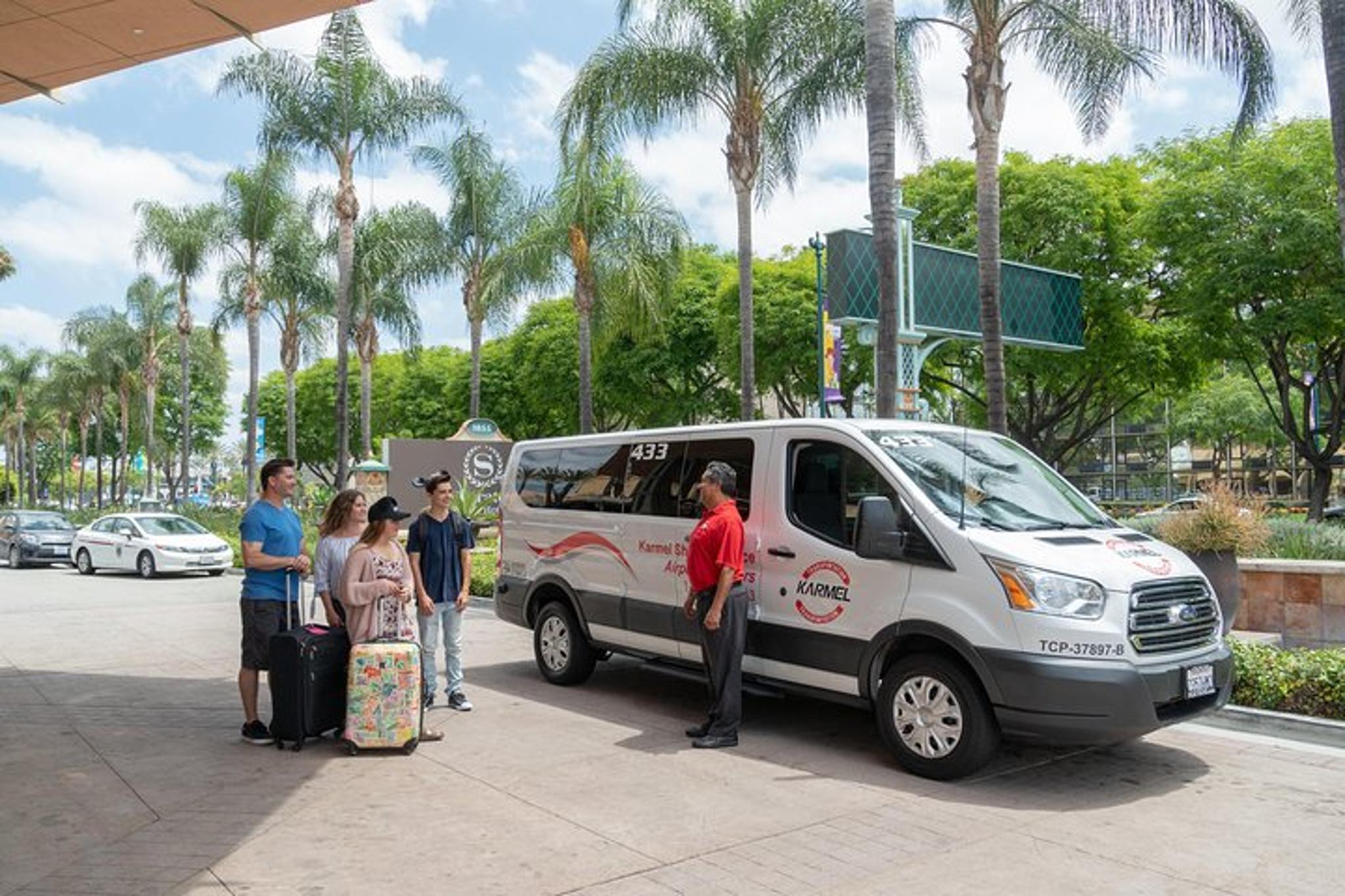 Anaheim Shared Airport Transfer to LAX