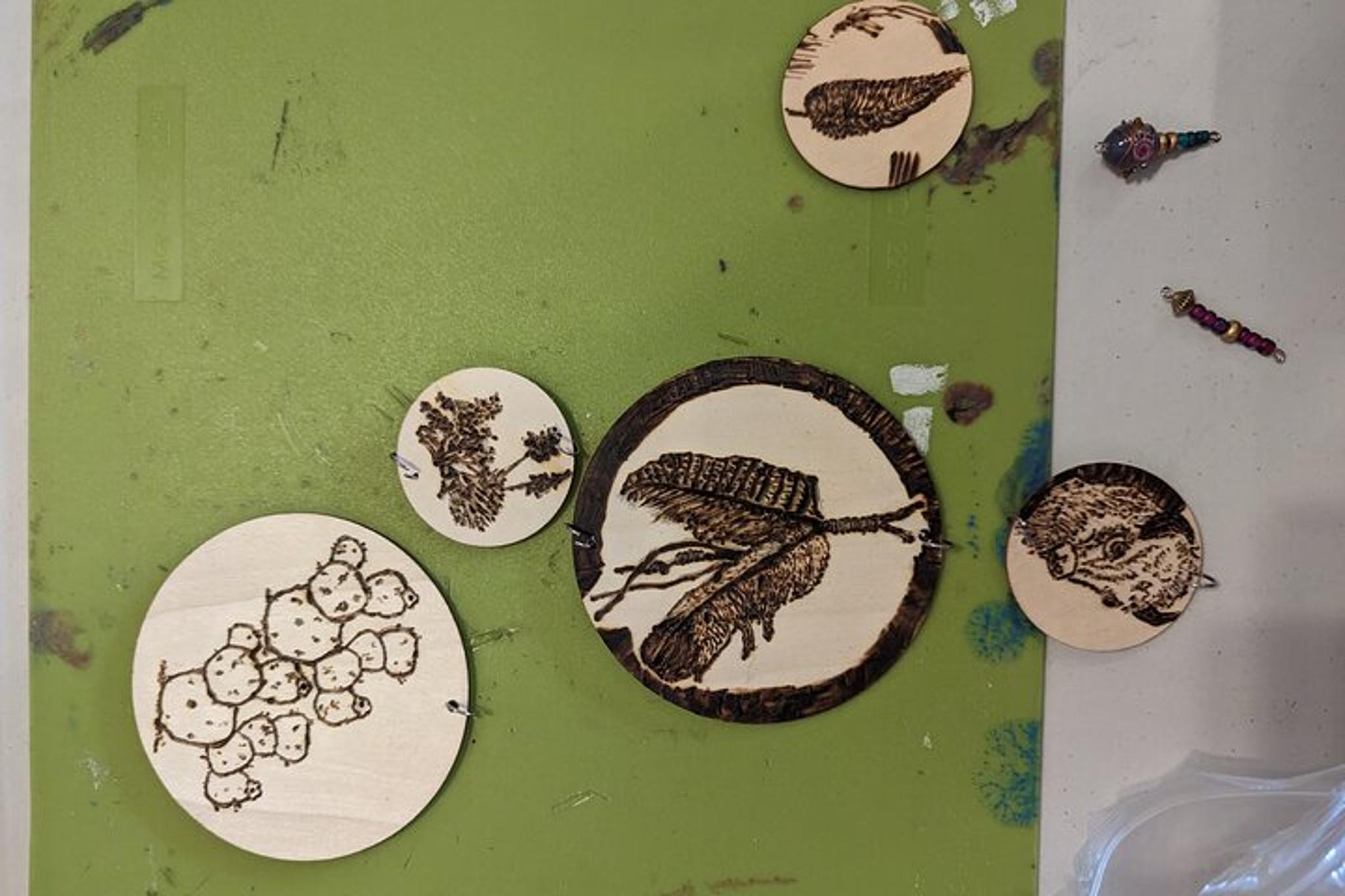 Estes Park Pyrography Wood Burning Class - Image 6
