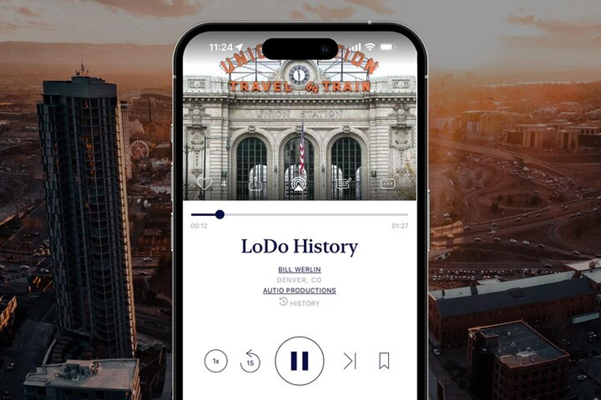 Denver Audio Tour with Local Stories