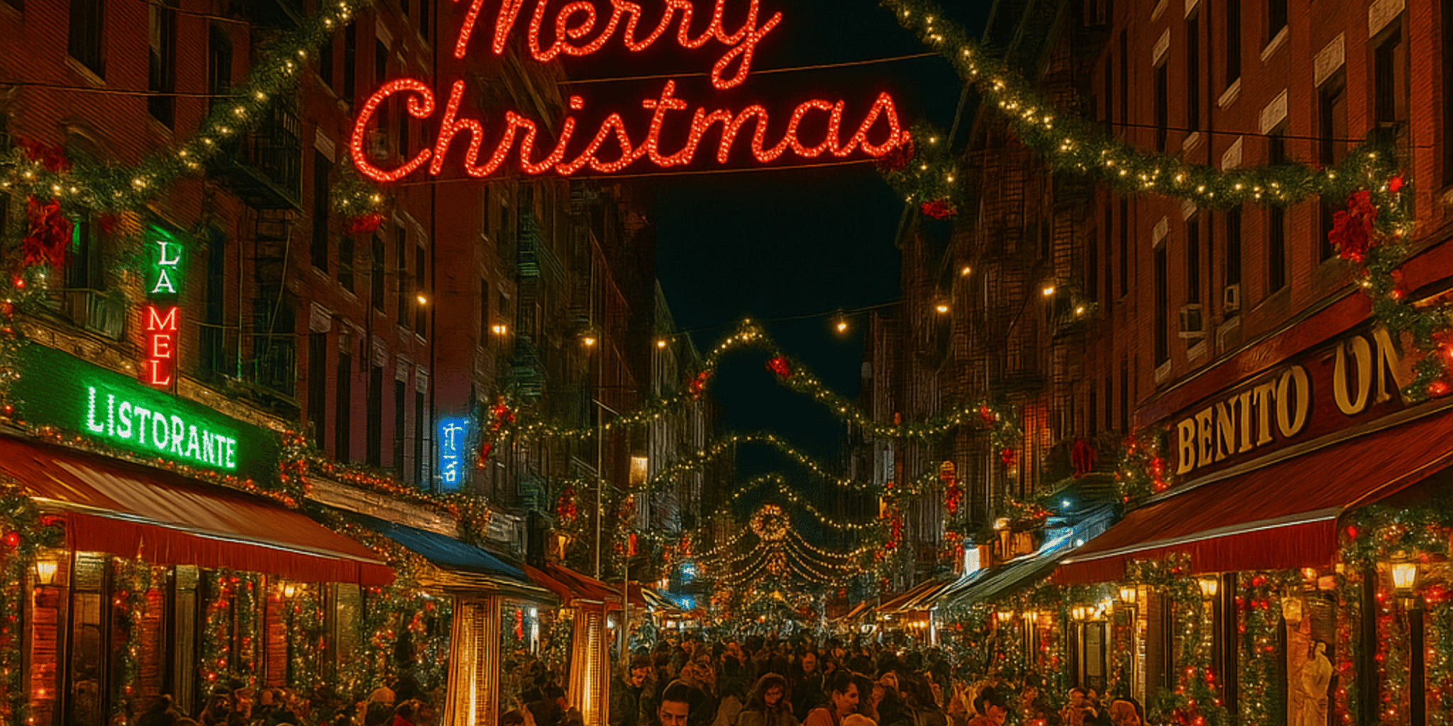 New York Little Italy Christmas Tour with Dinner - Image 3