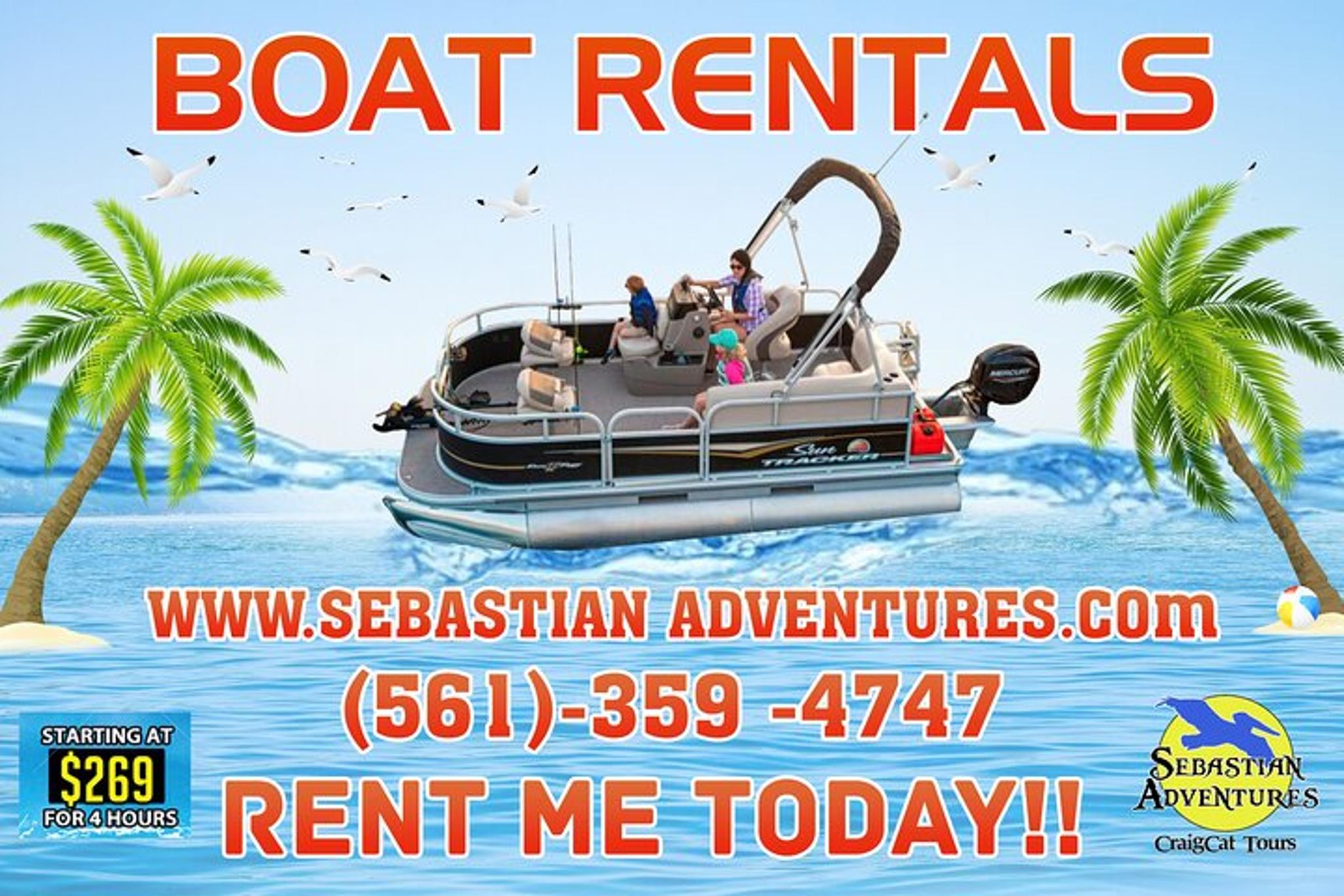 Sebastian Pontoon Boat Rental - Image 4