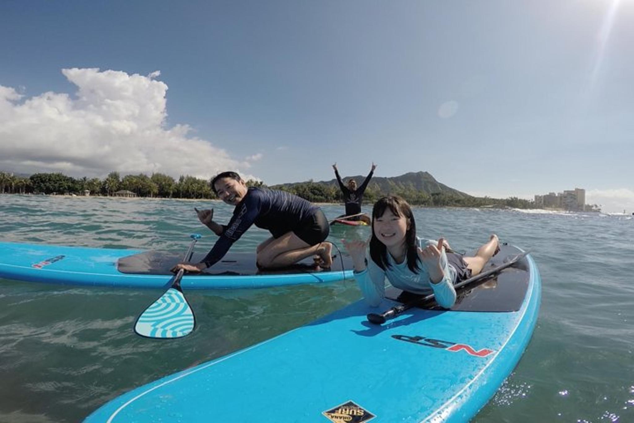 Waikiki Stand Up Paddle Lesson with Shuttle - Image 2