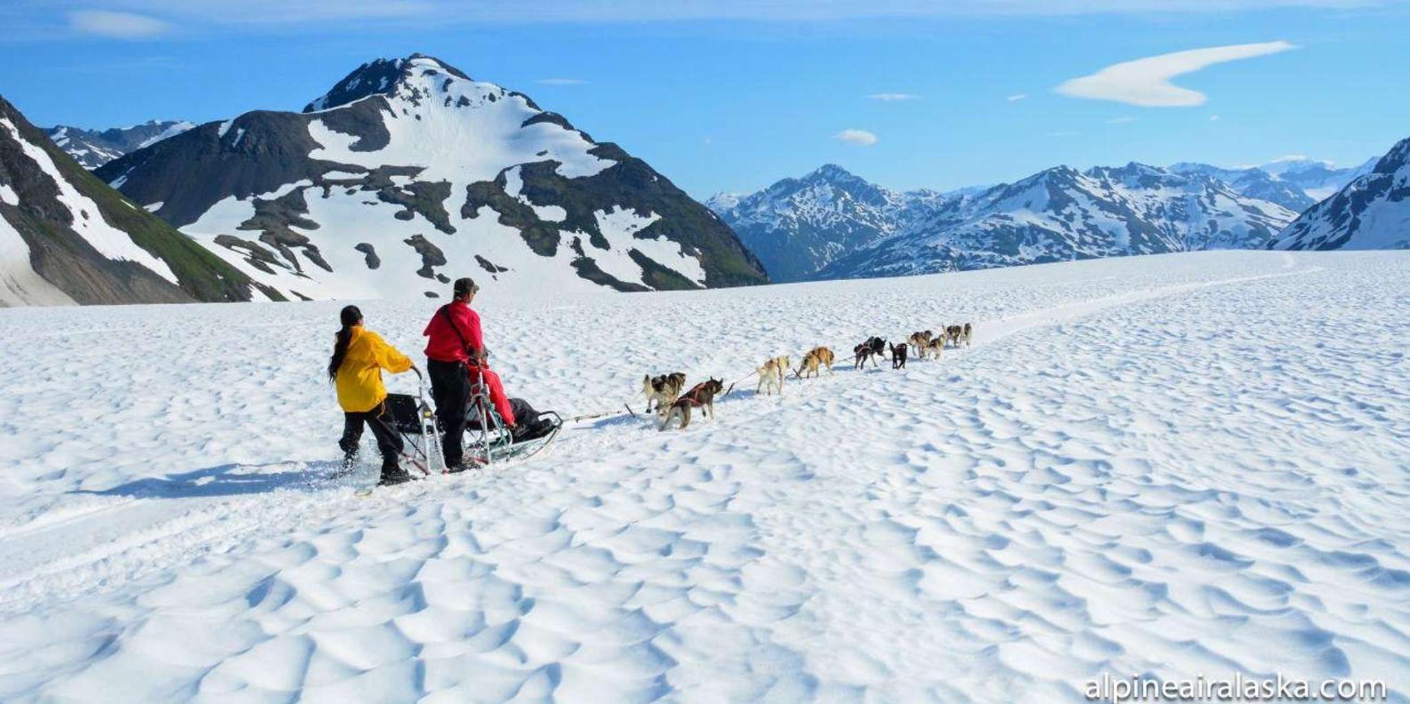 Anchorage Helicopter Glacier Dogsledding Tour - Image 2