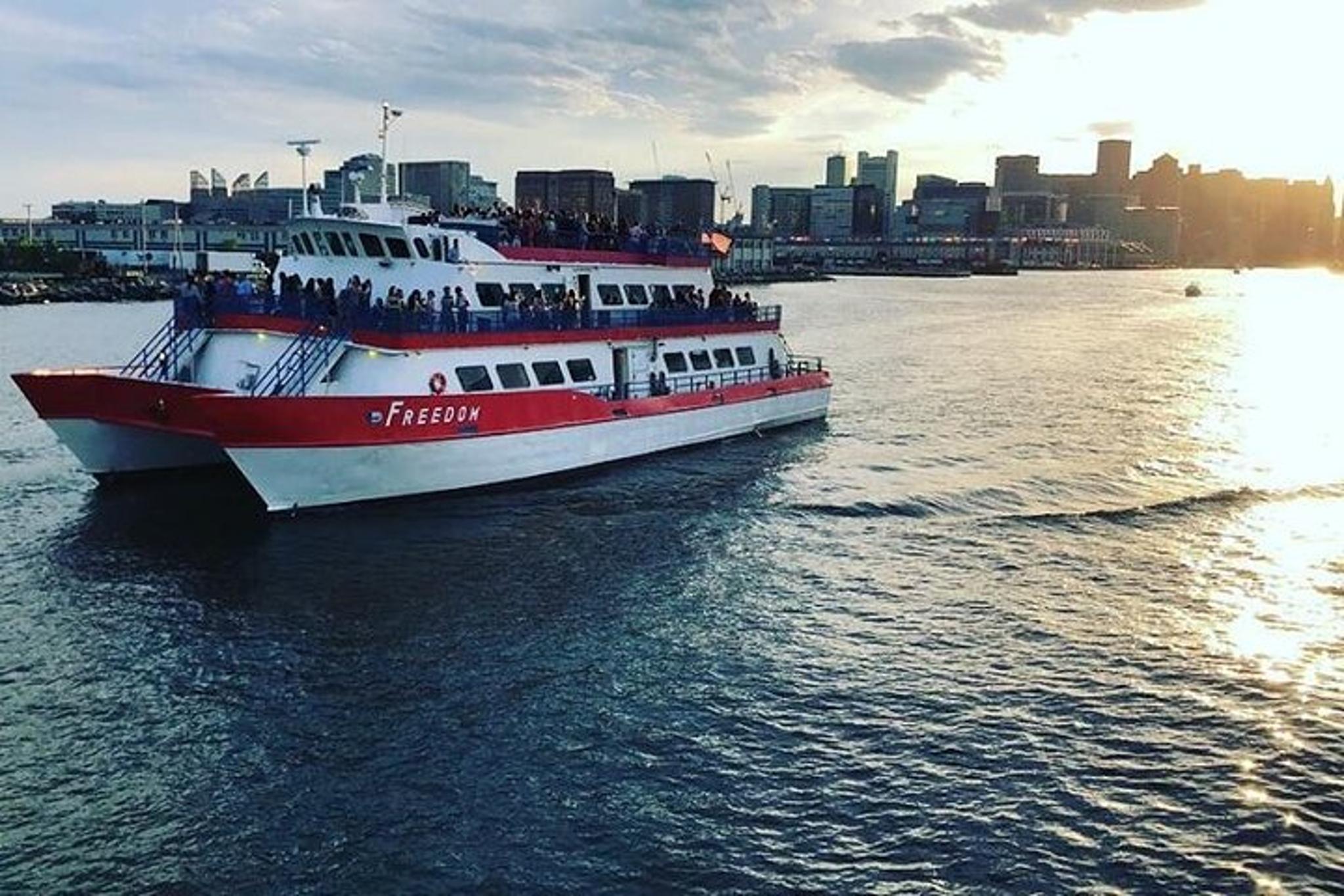 Boston Harbor Narrated Sunset Cruise - Image 1