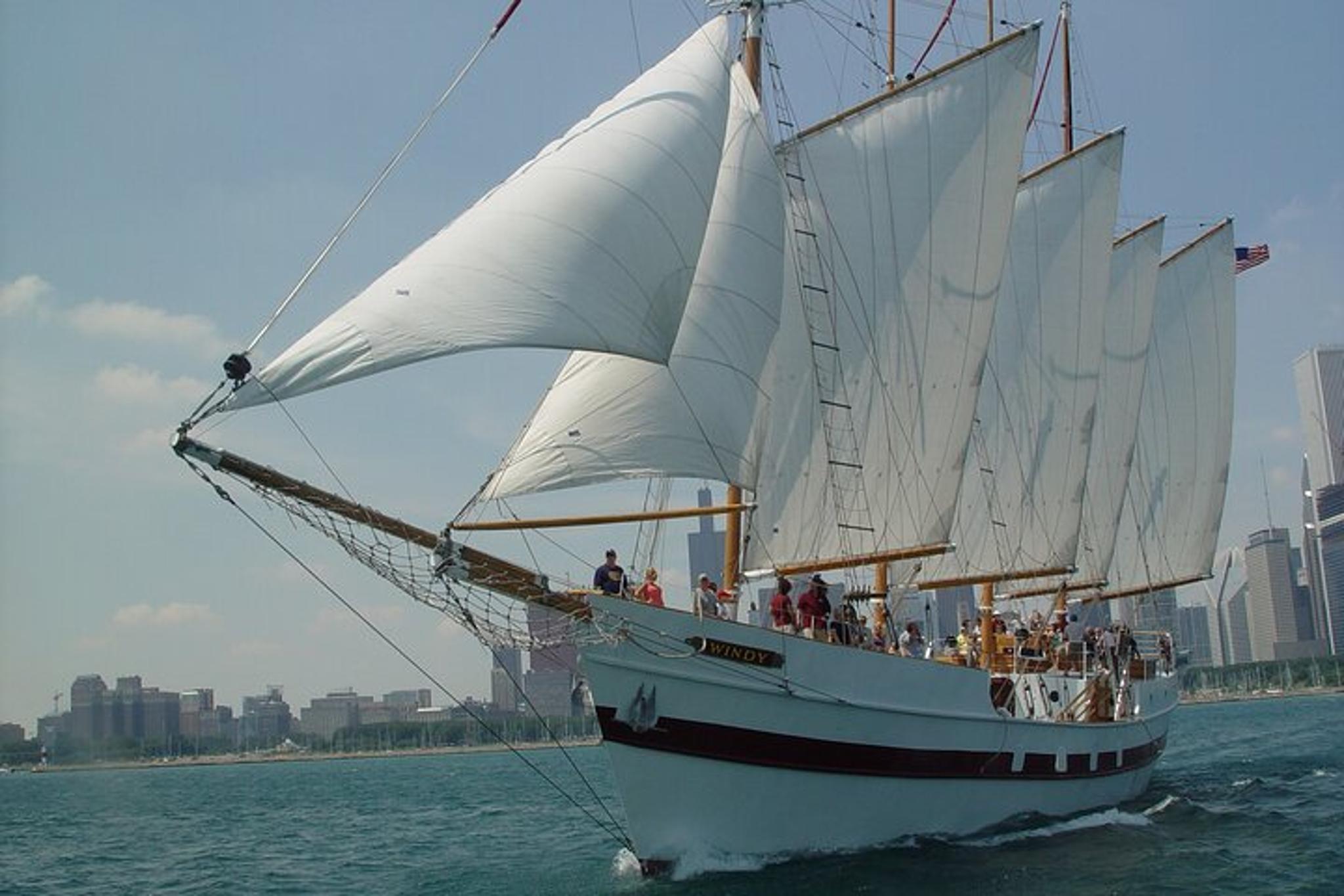 Chicago Skyline Sail on Tall Ship Windy - Image 4