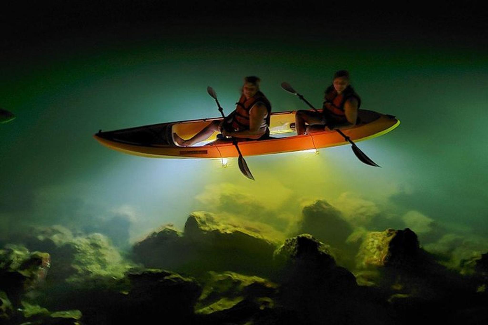 St. Pete Beach Glass Bottom Night Kayak Tour - Image 5