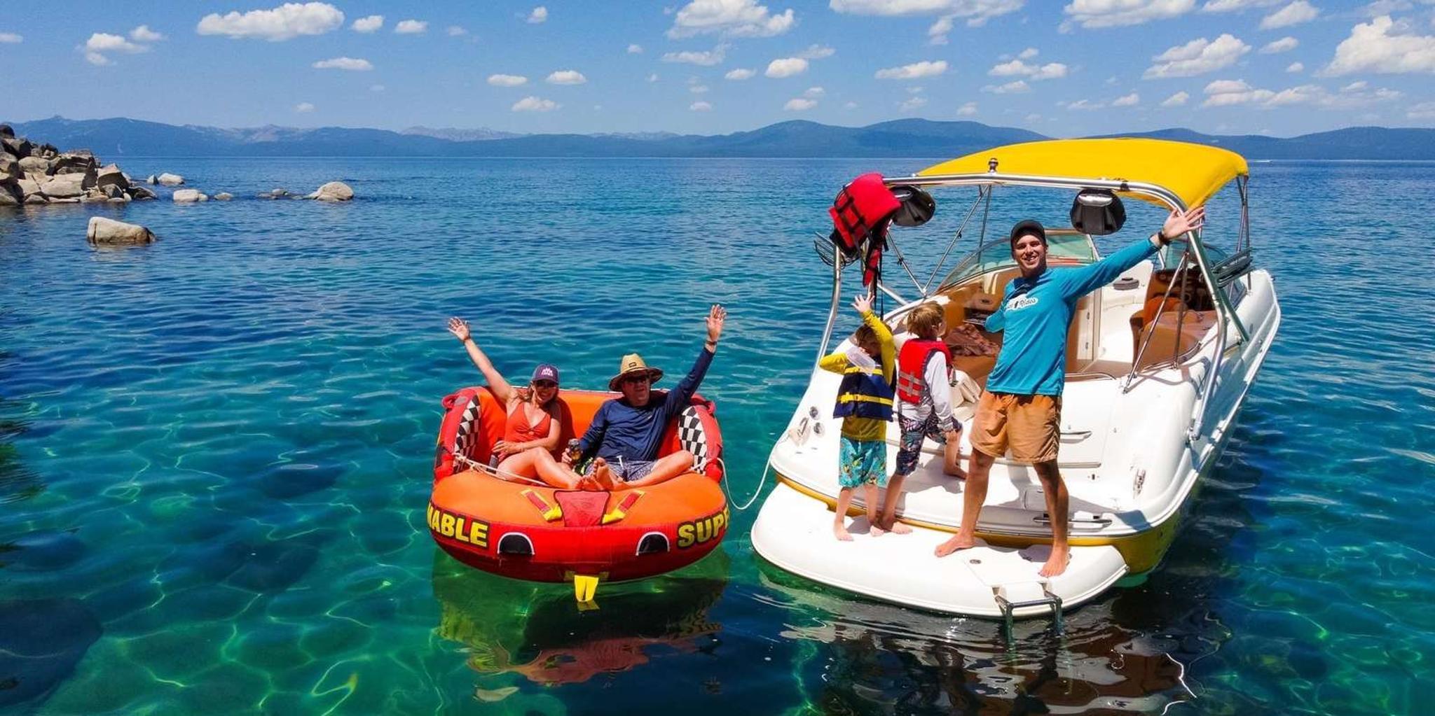 South Lake Tahoe Boat Tour on a 28-Foot Powerboat - Image 2