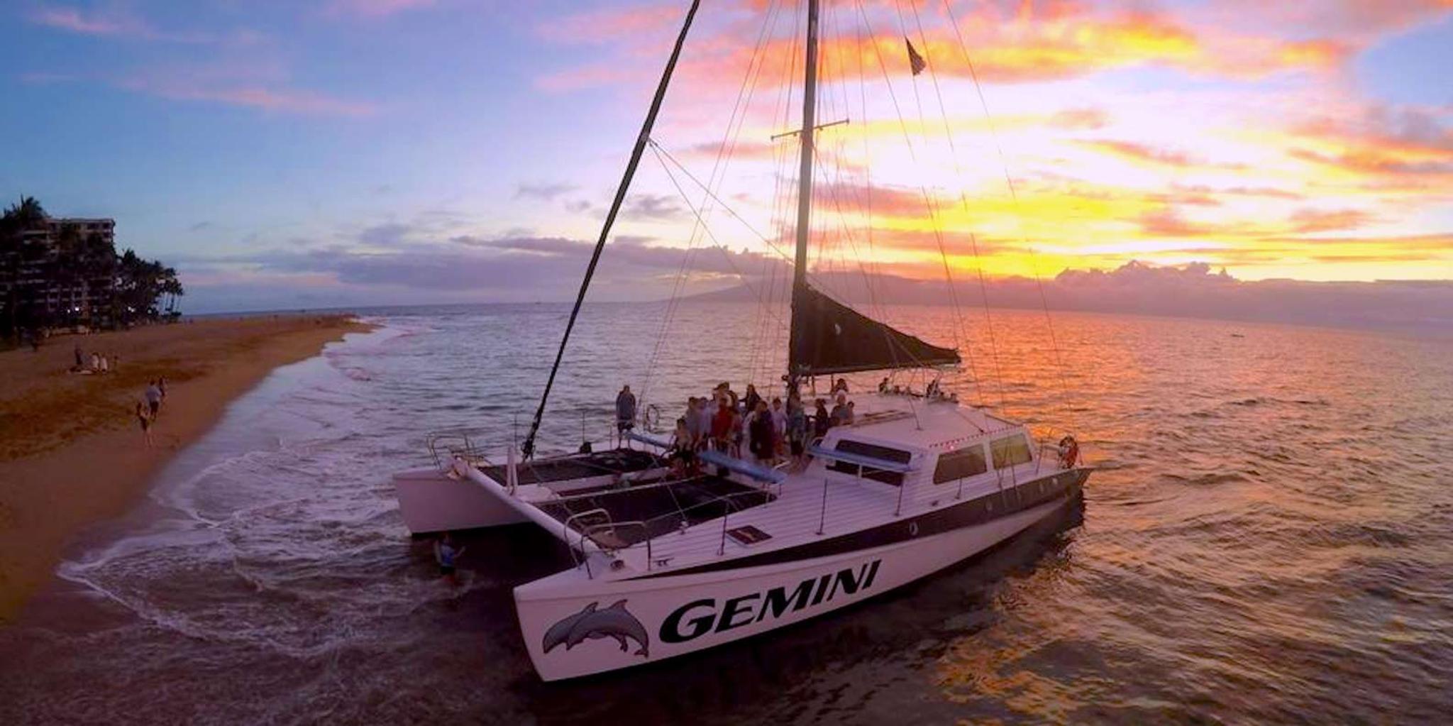 Ka'anapali Beach Sunset Dinner Sail