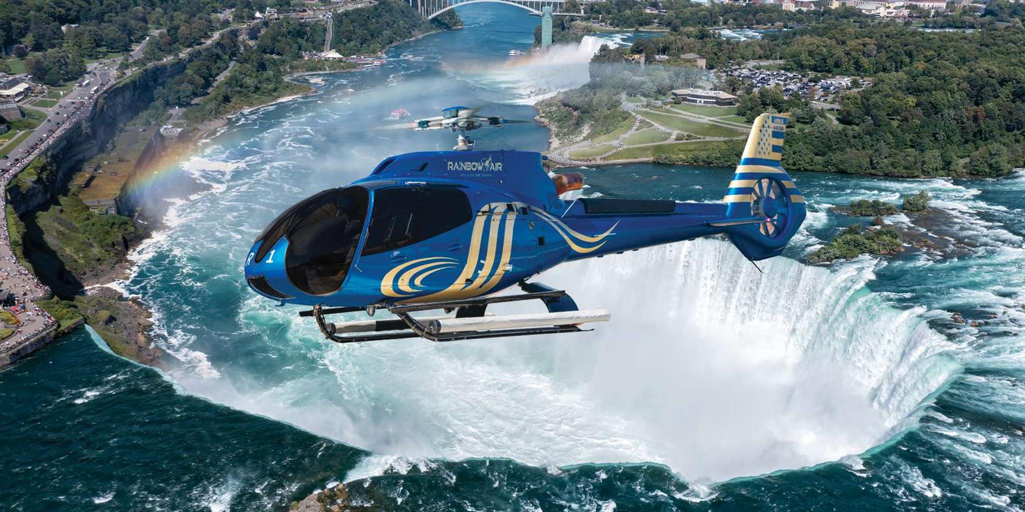Niagara Falls Helicopter Tour with VR Experience