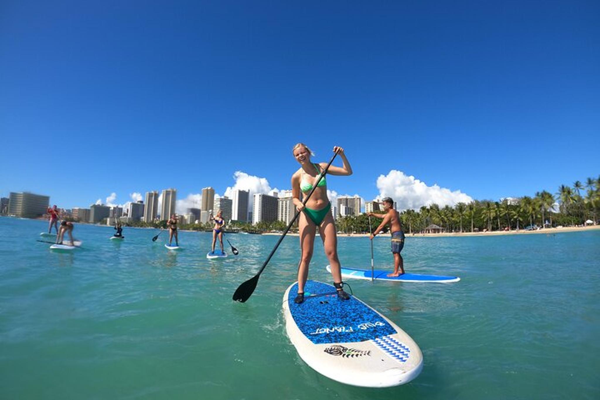 Waikiki Stand Up Paddle Group Lesson - Image 3