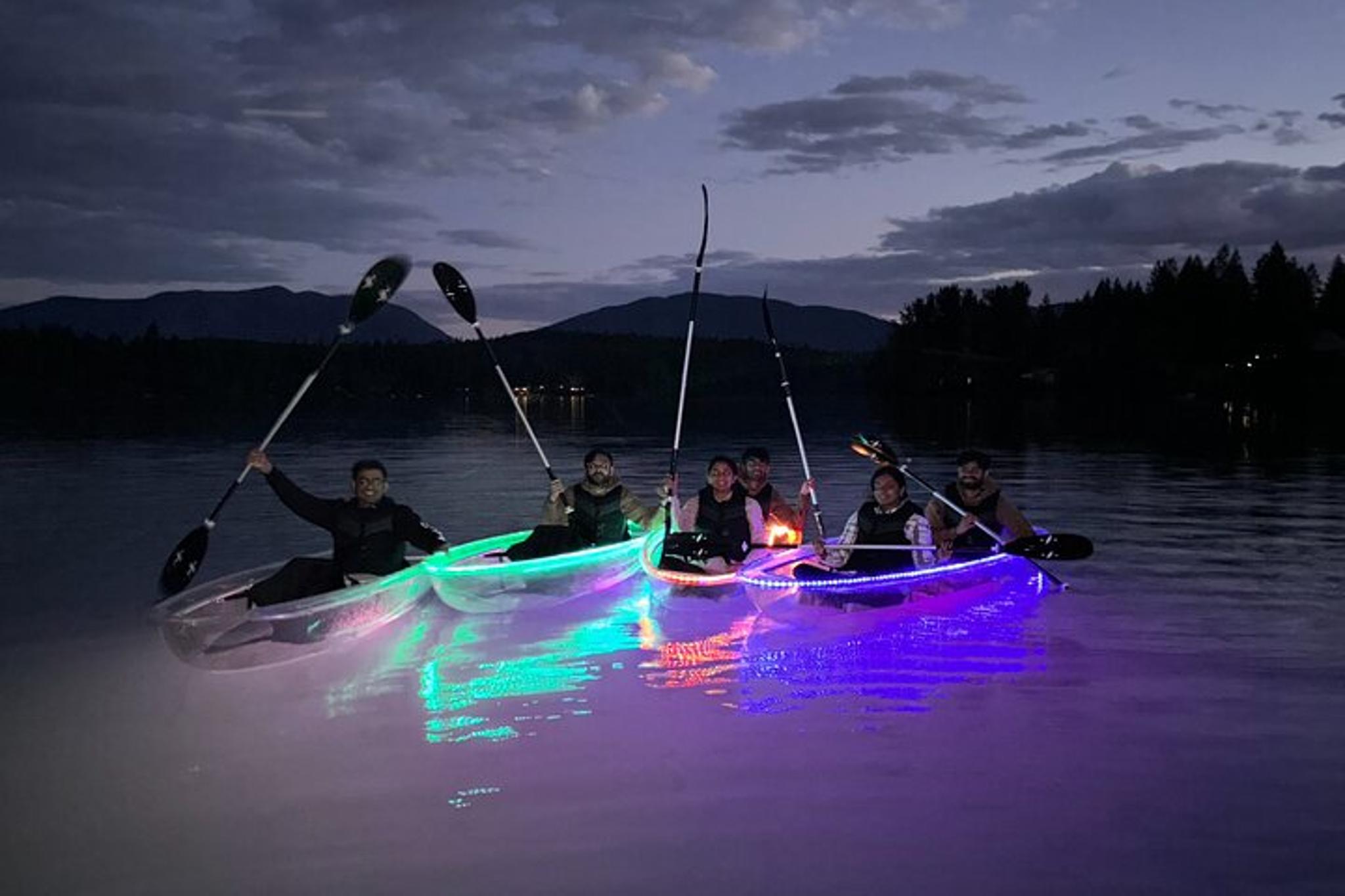 Whitefish Illuminated Glass Kayak Sunset Tour - Image 5