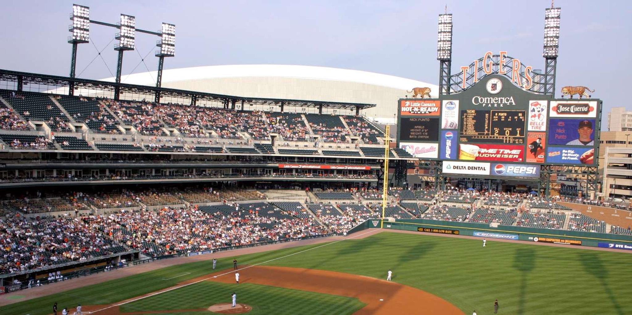 Detroit Tigers Baseball Game at Comerica Park - Image 5