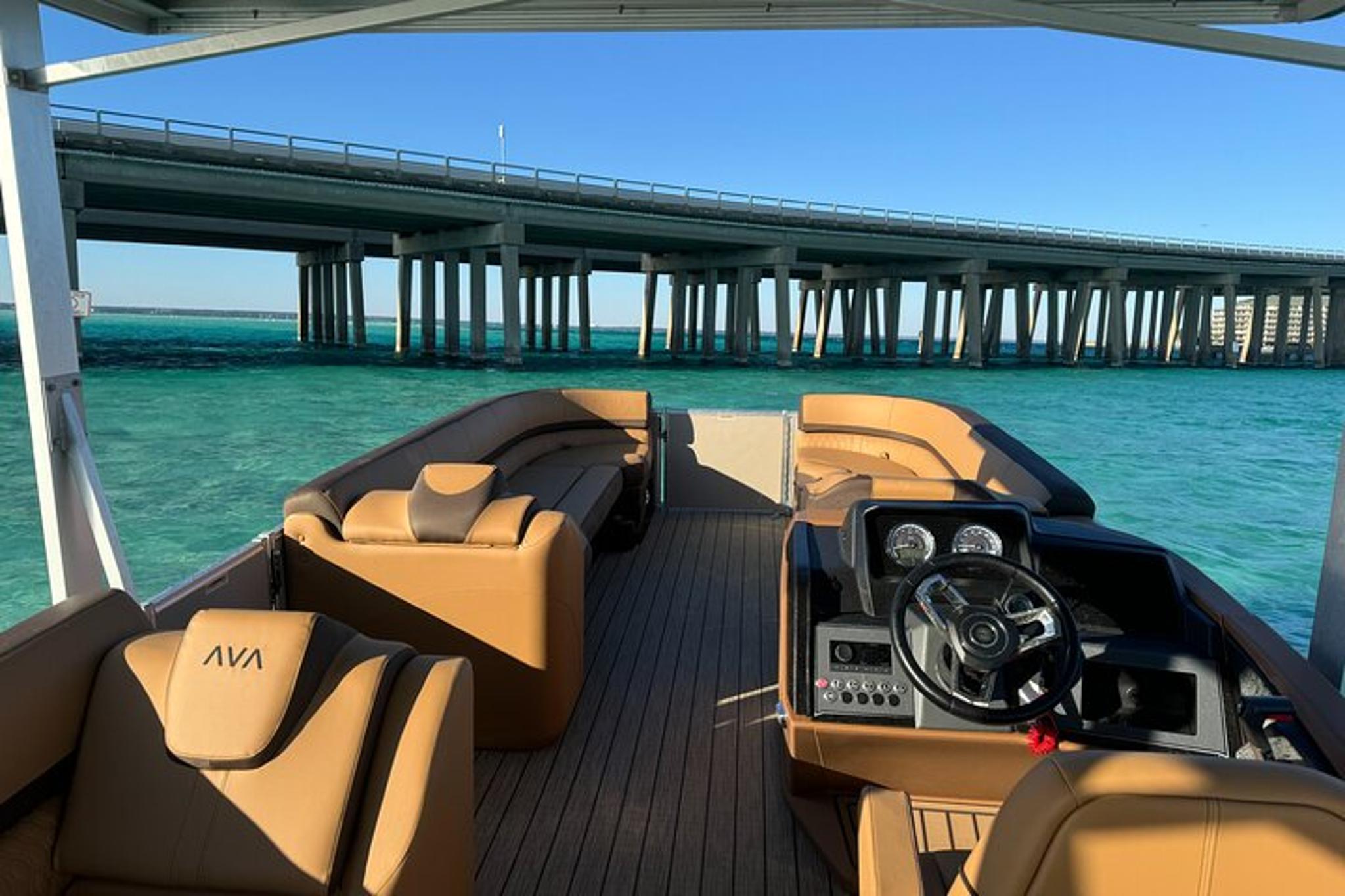Destin Pontoon Charter with Slide - Image 2