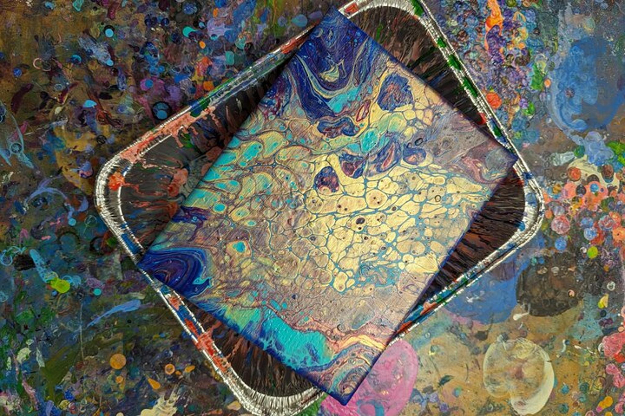 Estes Park Acrylic Pour Painting Class - Image 6