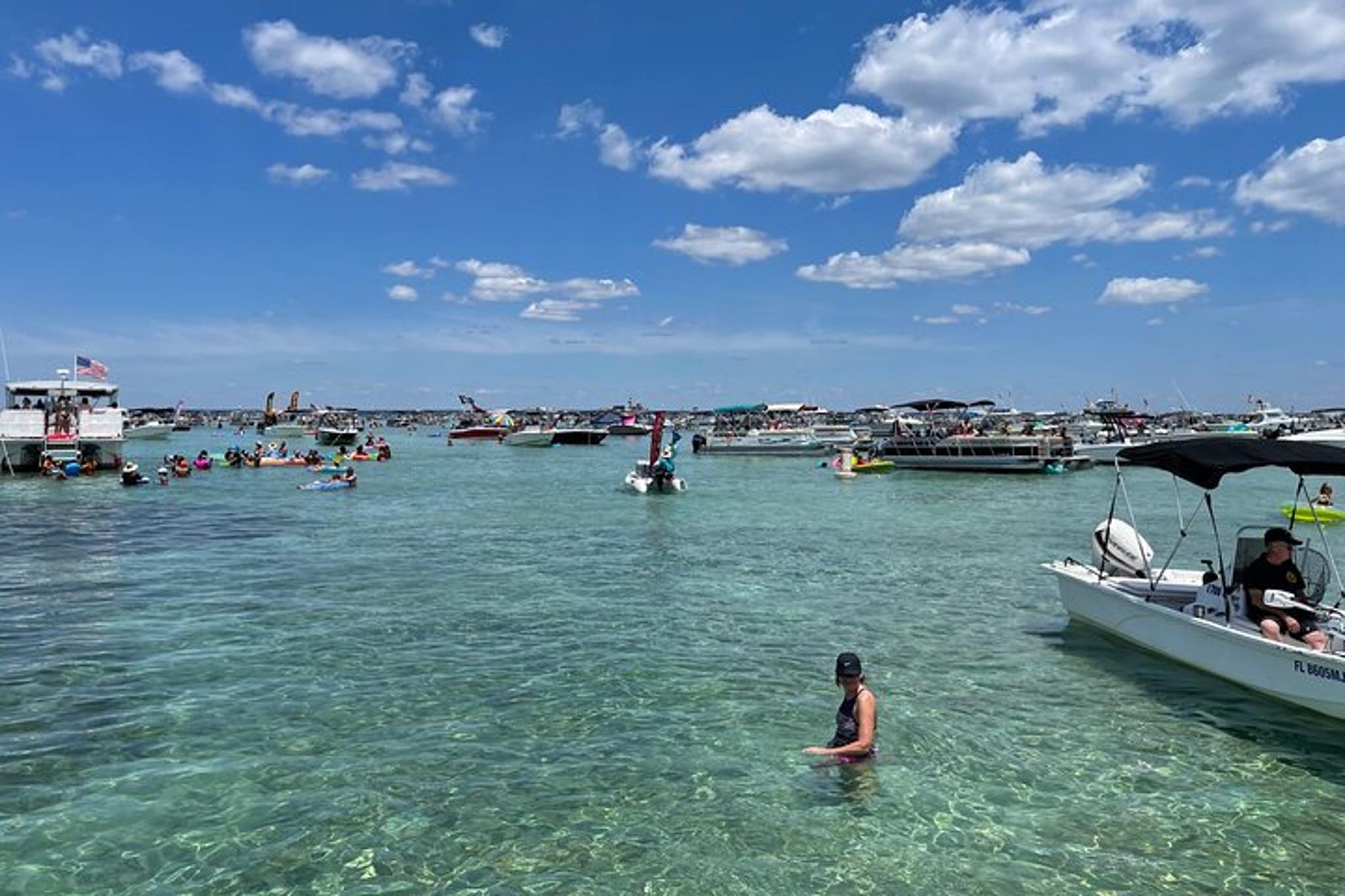 Destin Pontoon Tour to Crab Island with Captain - Image 4