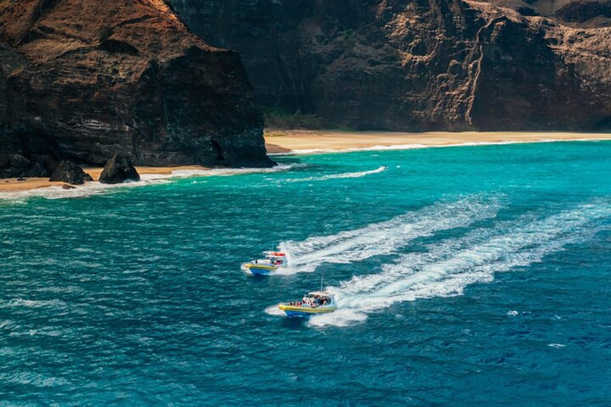 Kauai Na Pali Coast Raft Snorkel Adventure - Image 3