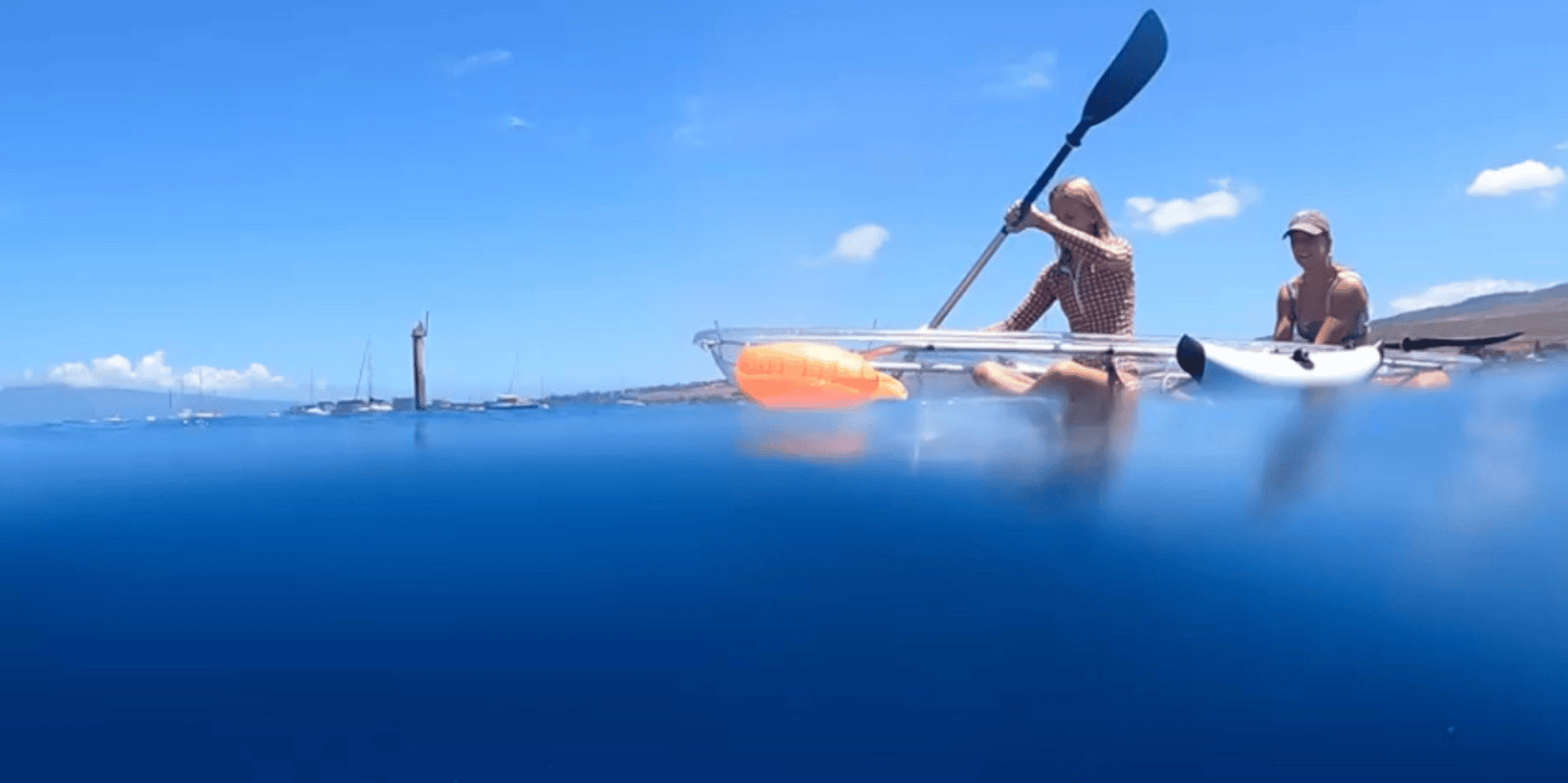 Maui Clear Bottom Kayak Rental
