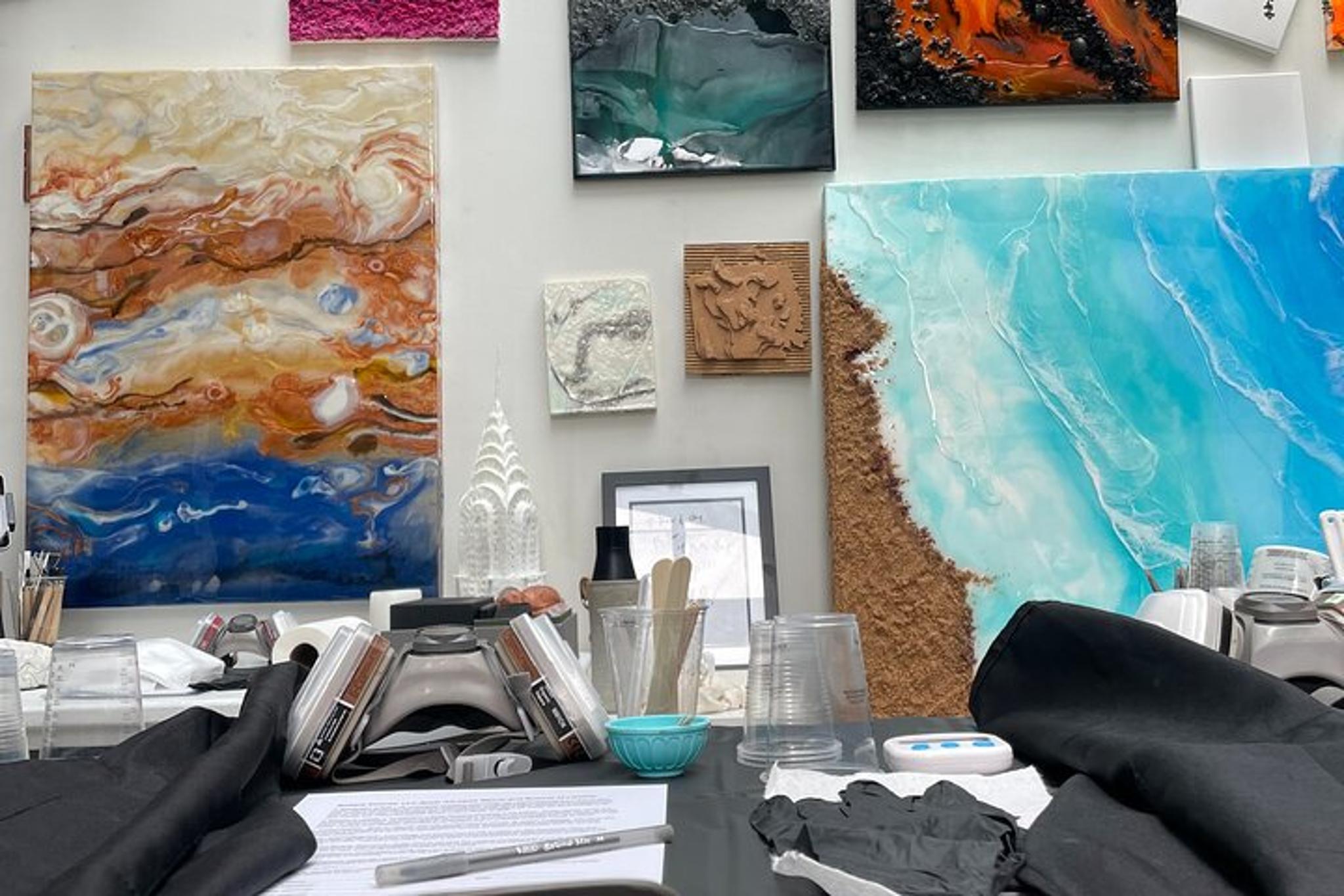 New York Resin Artwork Experience in Nolita - Image 4