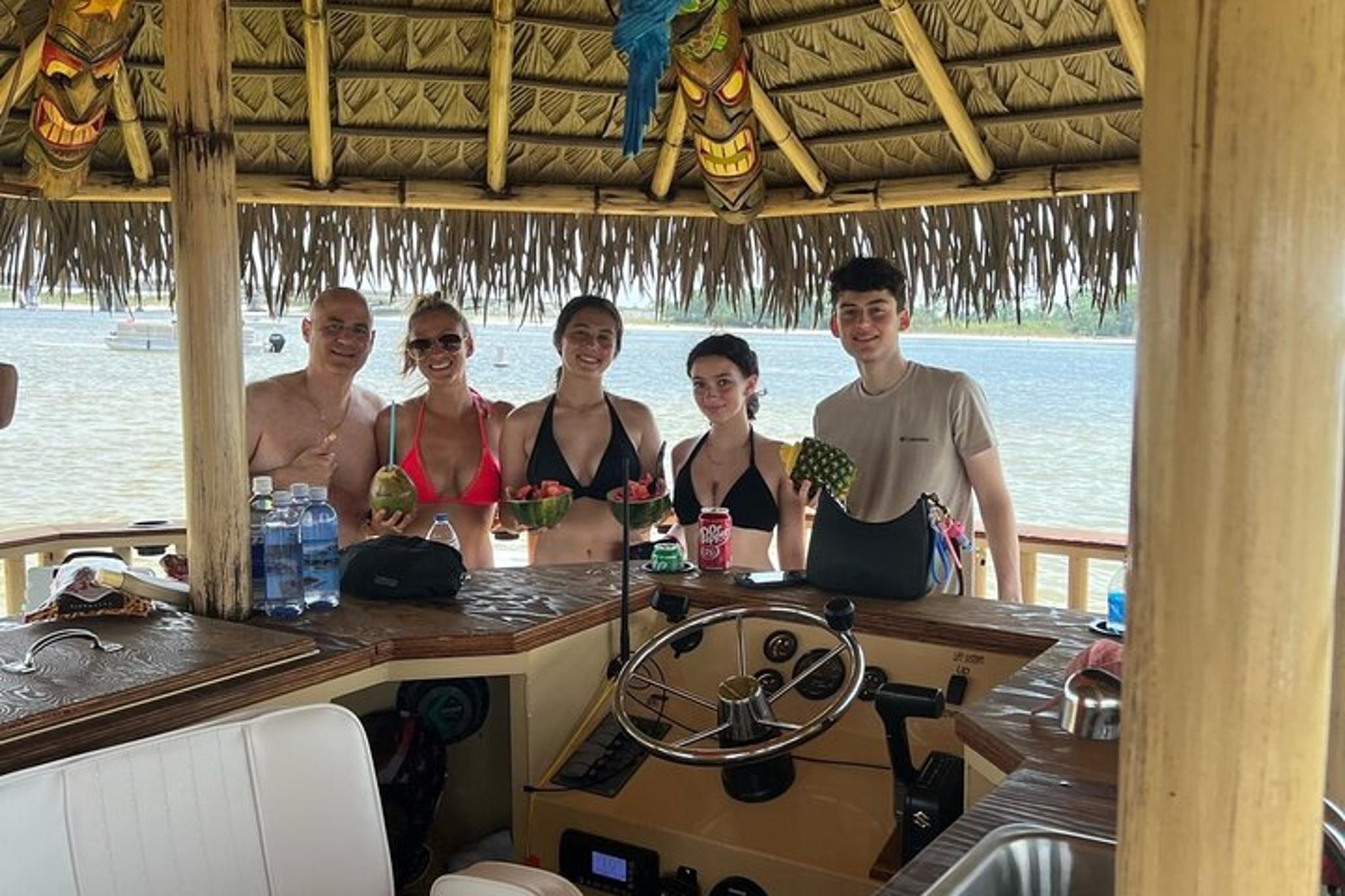 Destin Tiki Boat Tour to Crab Island 6 hr - Image 4