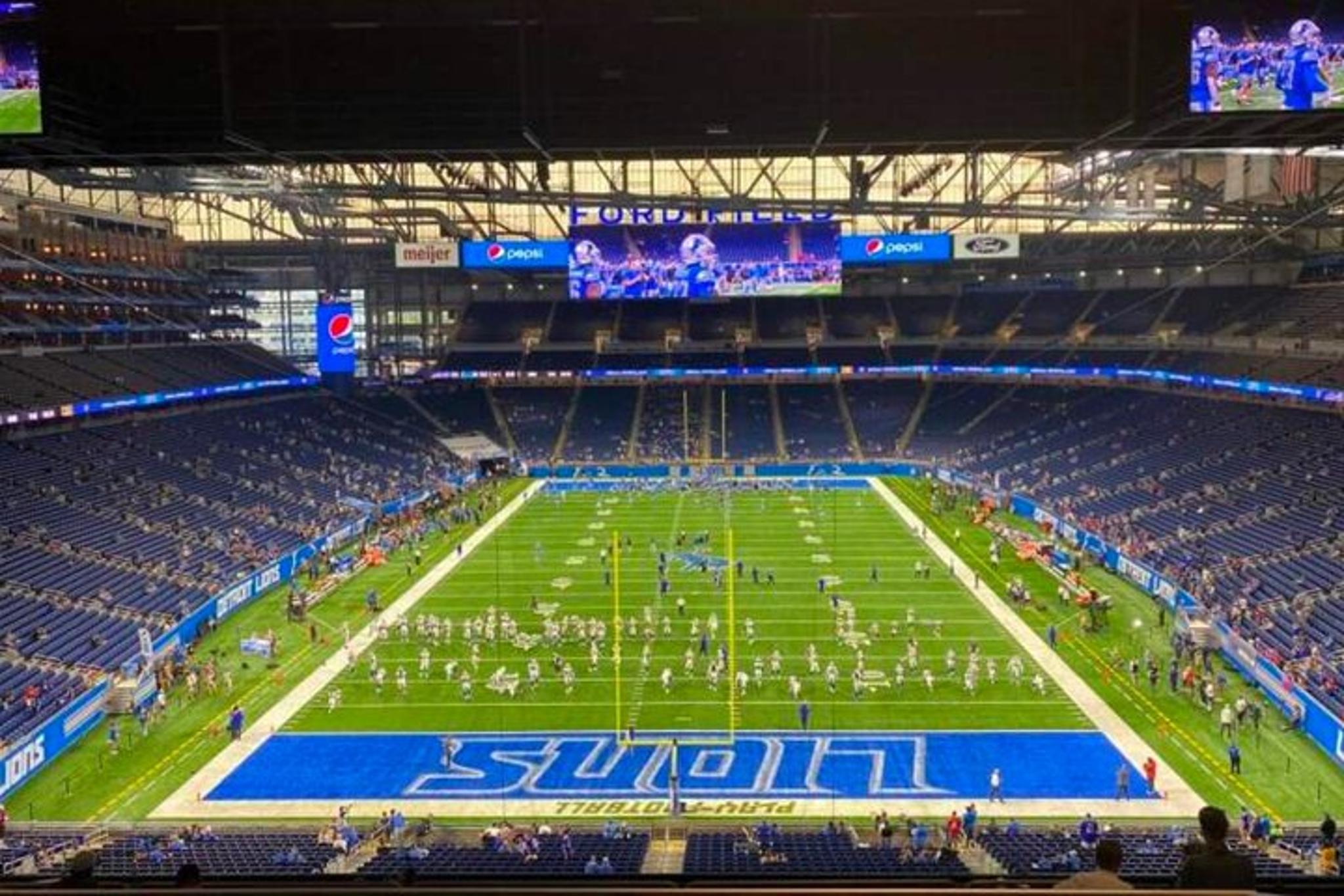 Detroit Lions Football Game Ticket - Image 4