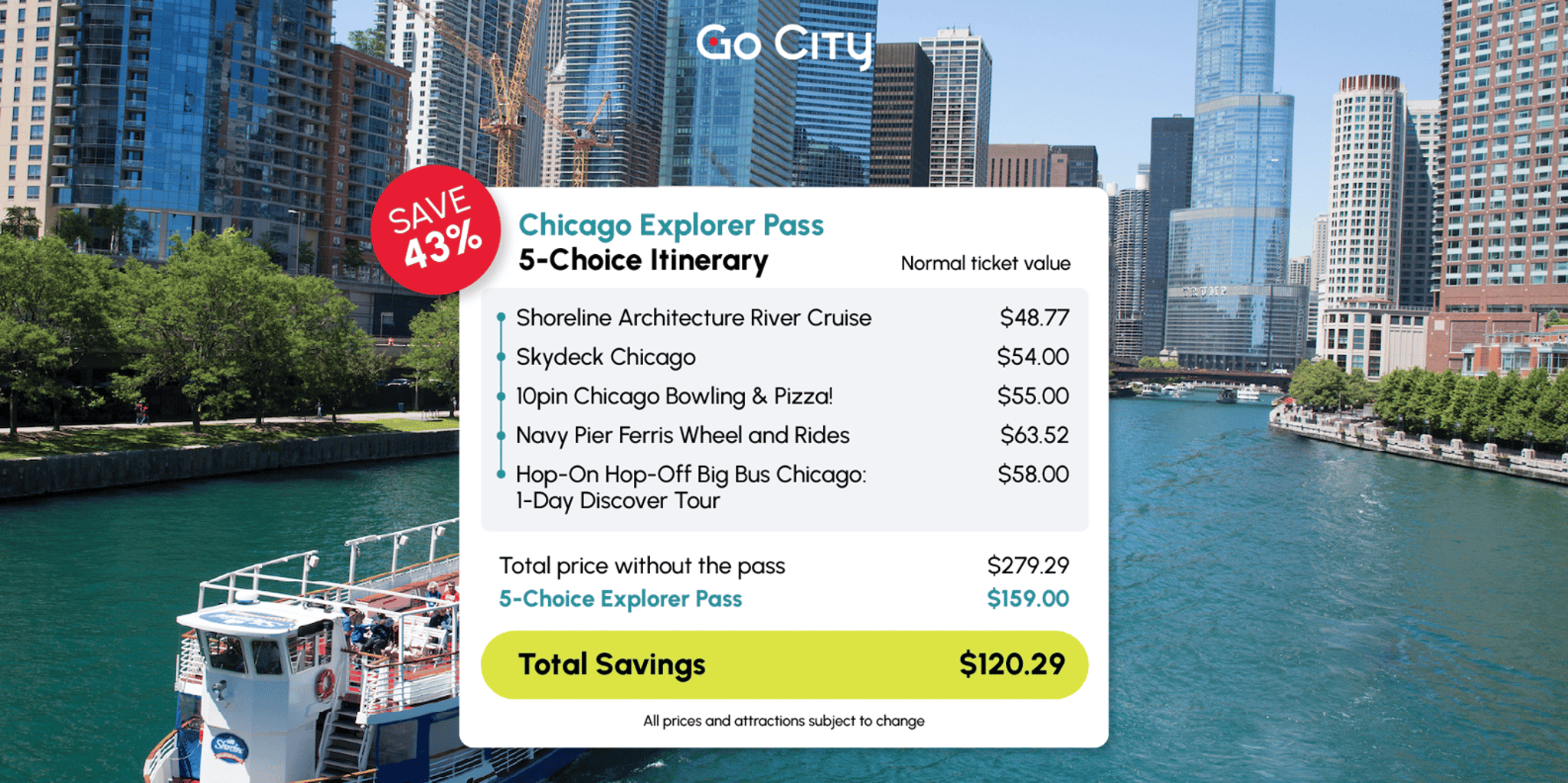 Chicago Explorer Pass: Attractions & Tours - Image 2