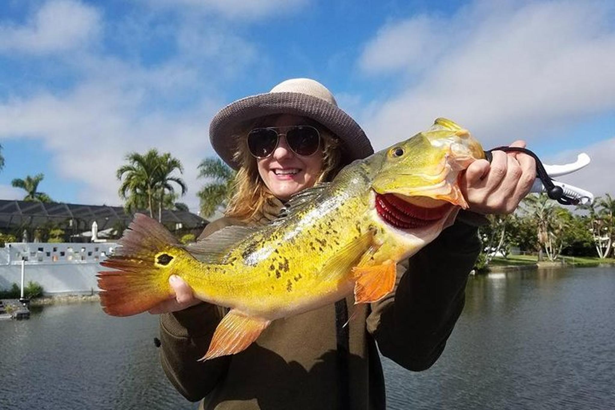 Palm Beach Peacock Bass Fishing Trip