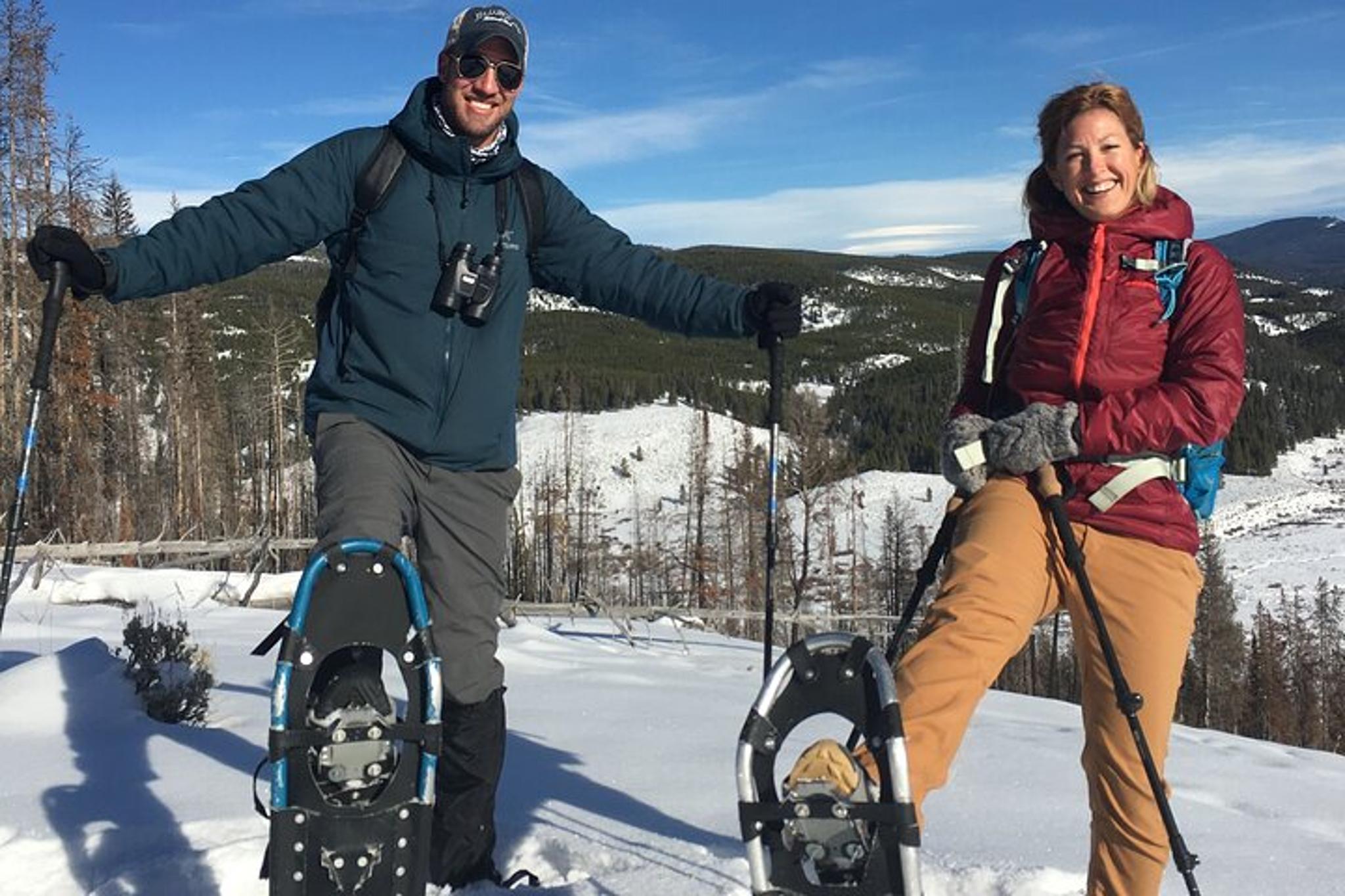 Bozeman Snowshoe Safari in Yellowstone