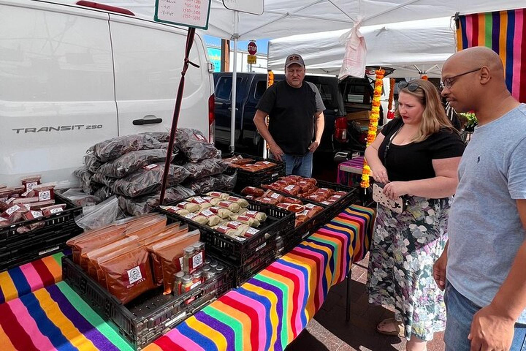 Santa Fe Farmers Market and Railyard Food Tour