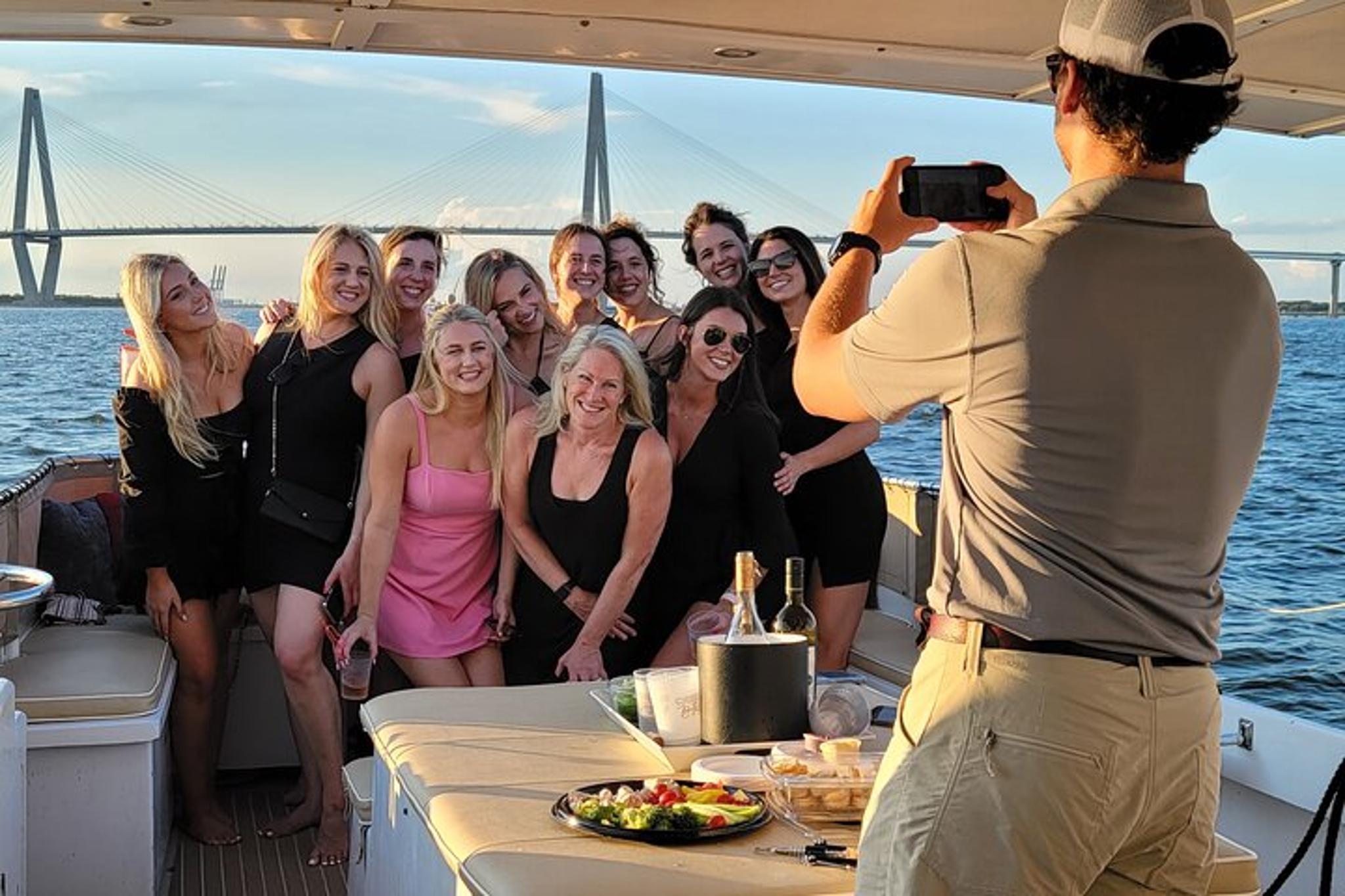 Charleston Harbor Yacht Tour at Sunset - Image 5