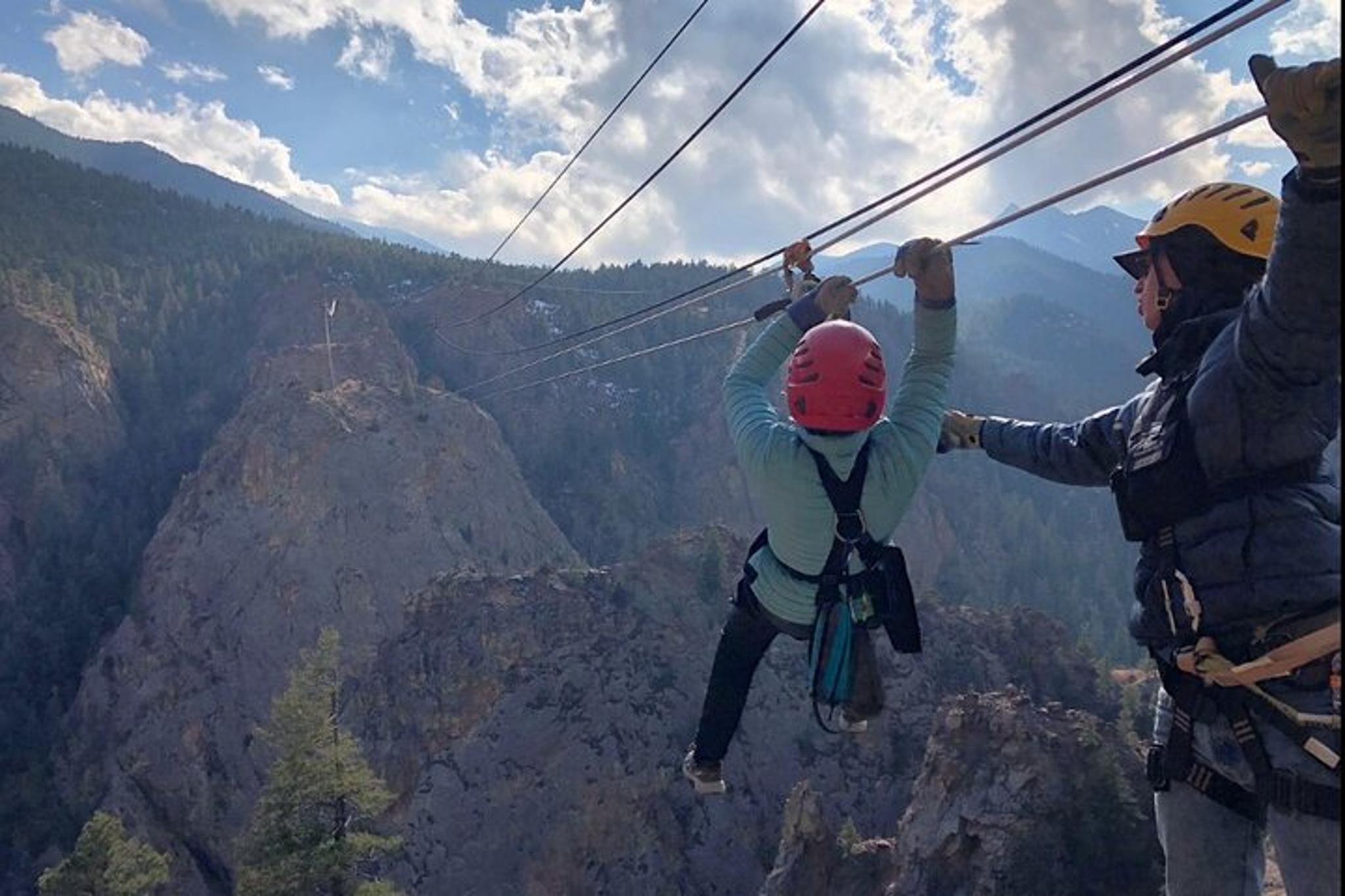 Seven Falls Zipline Tour in Colorado Springs