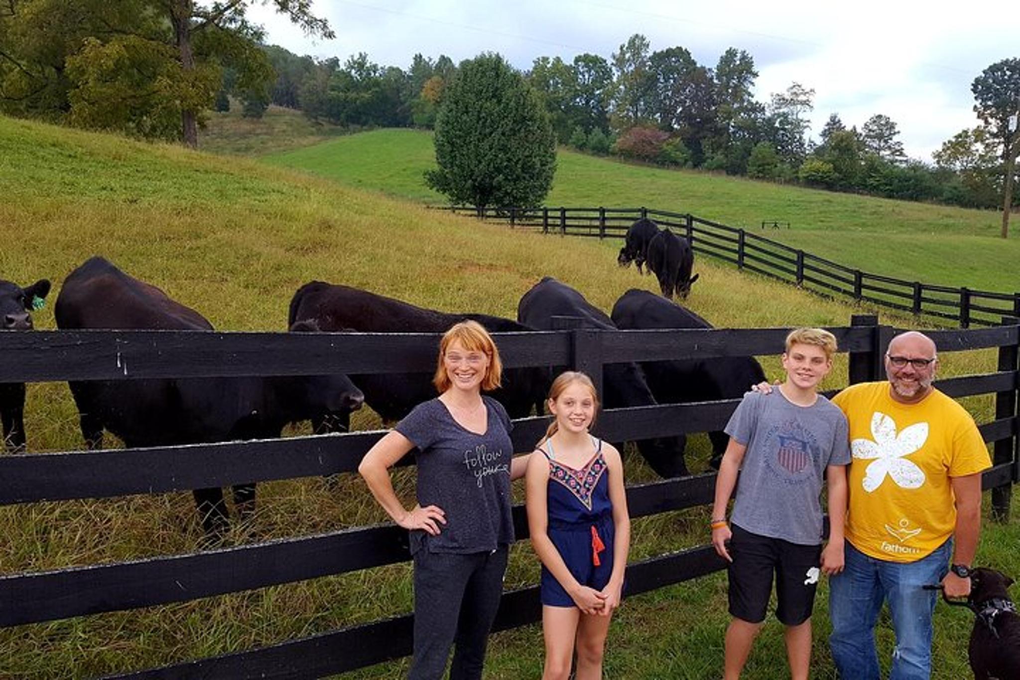Cattle Ranch Walking Tour in Hayesville