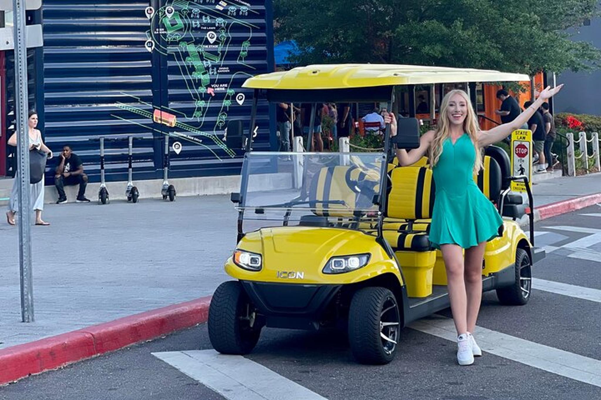 Tampa Bar Crawl on Street Legal Golf Cart