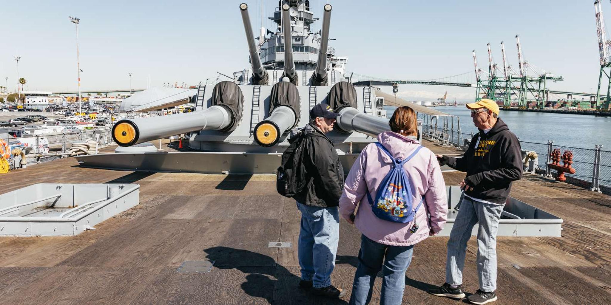 Los Angeles Battleship USS Iowa Tour
