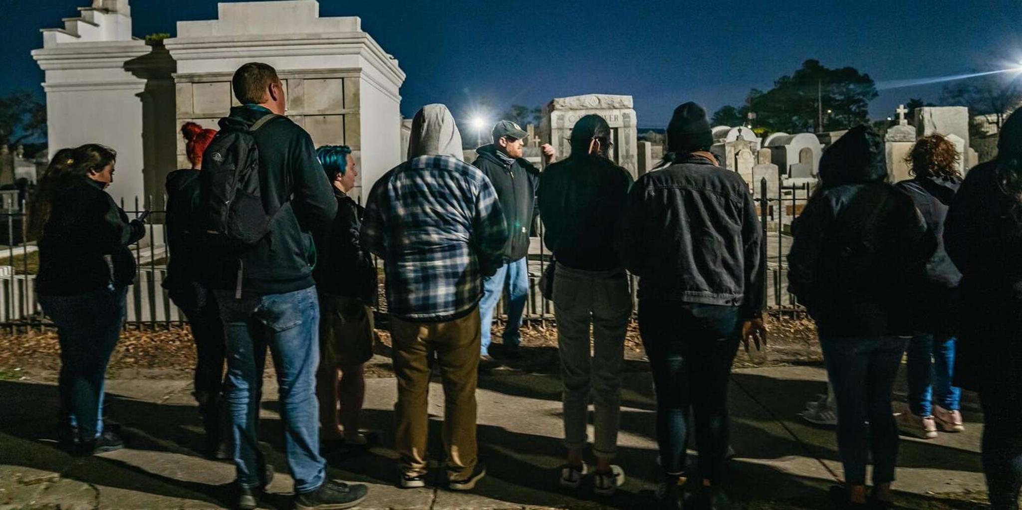 New Orleans Cemetery Bus Tour at Dark - Image 3