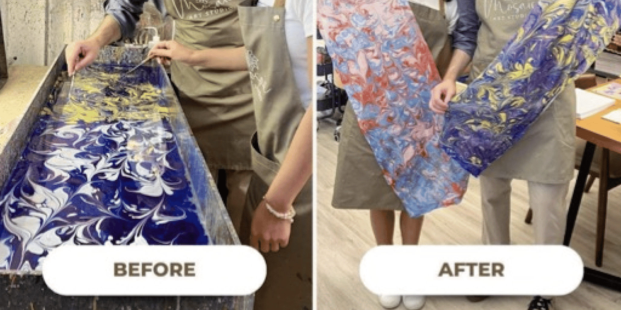 Manhattan Water Marbling Workshop - Image 3