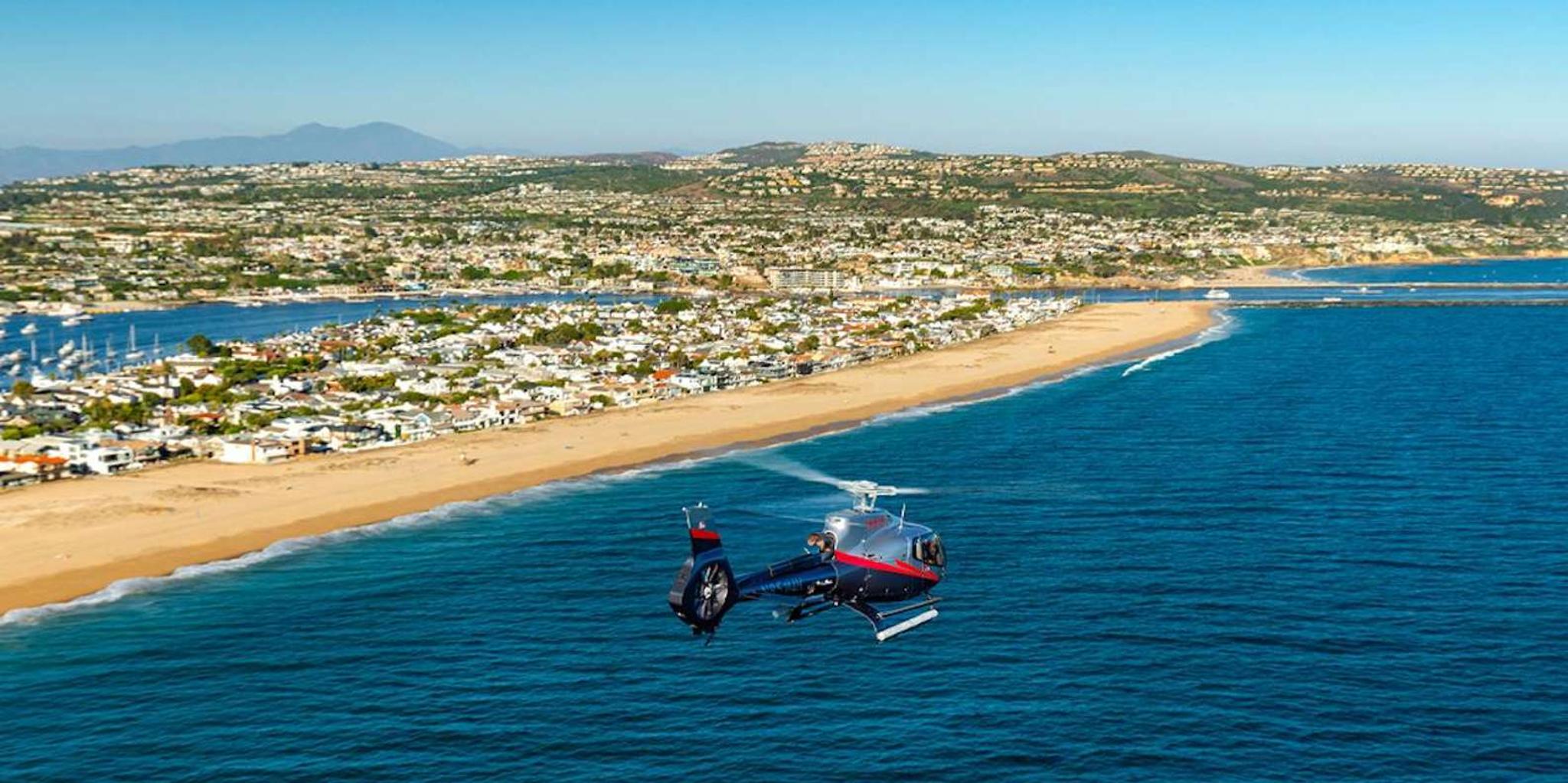 Long Beach California Coastal Helicopter Tour 30 min