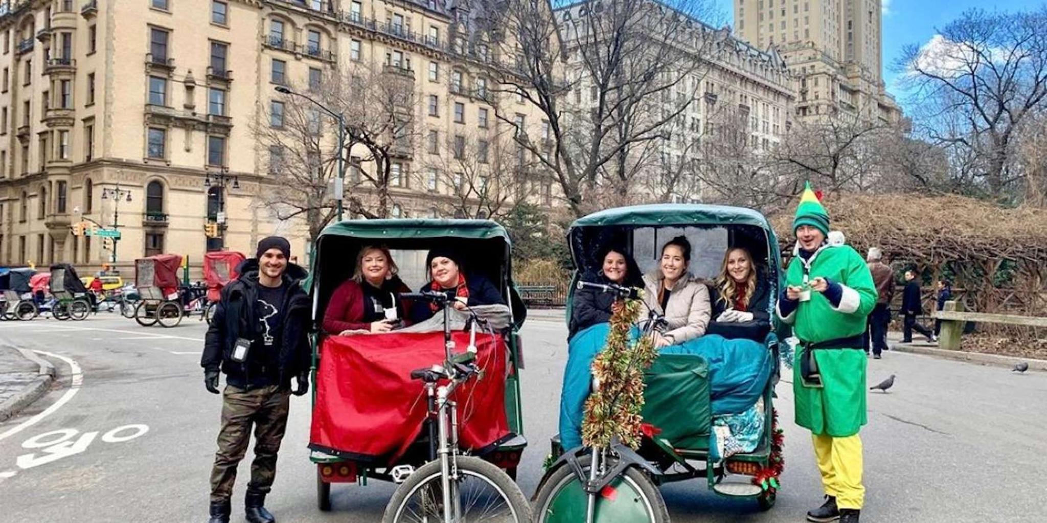 New York Central Park Movie Locations and Celebrity Homes Pedicab Tour