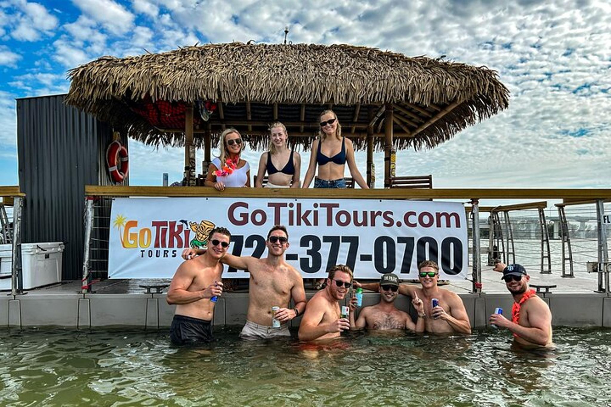 Clearwater Floating Tiki Boat Tour 2 hr - Image 4